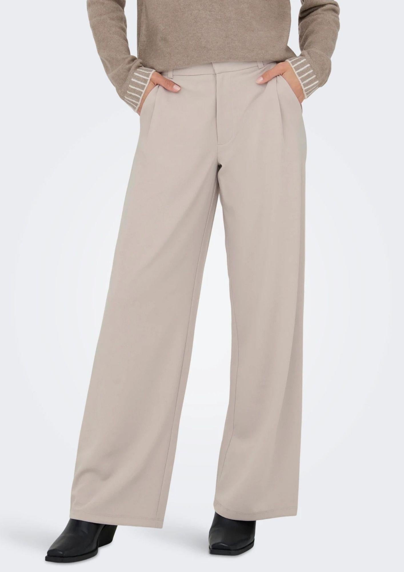 Jacqueline De Yong Pantalone Donna Geggo Grigio 15330419 Chateau Gray JACQUELINE DE YONG