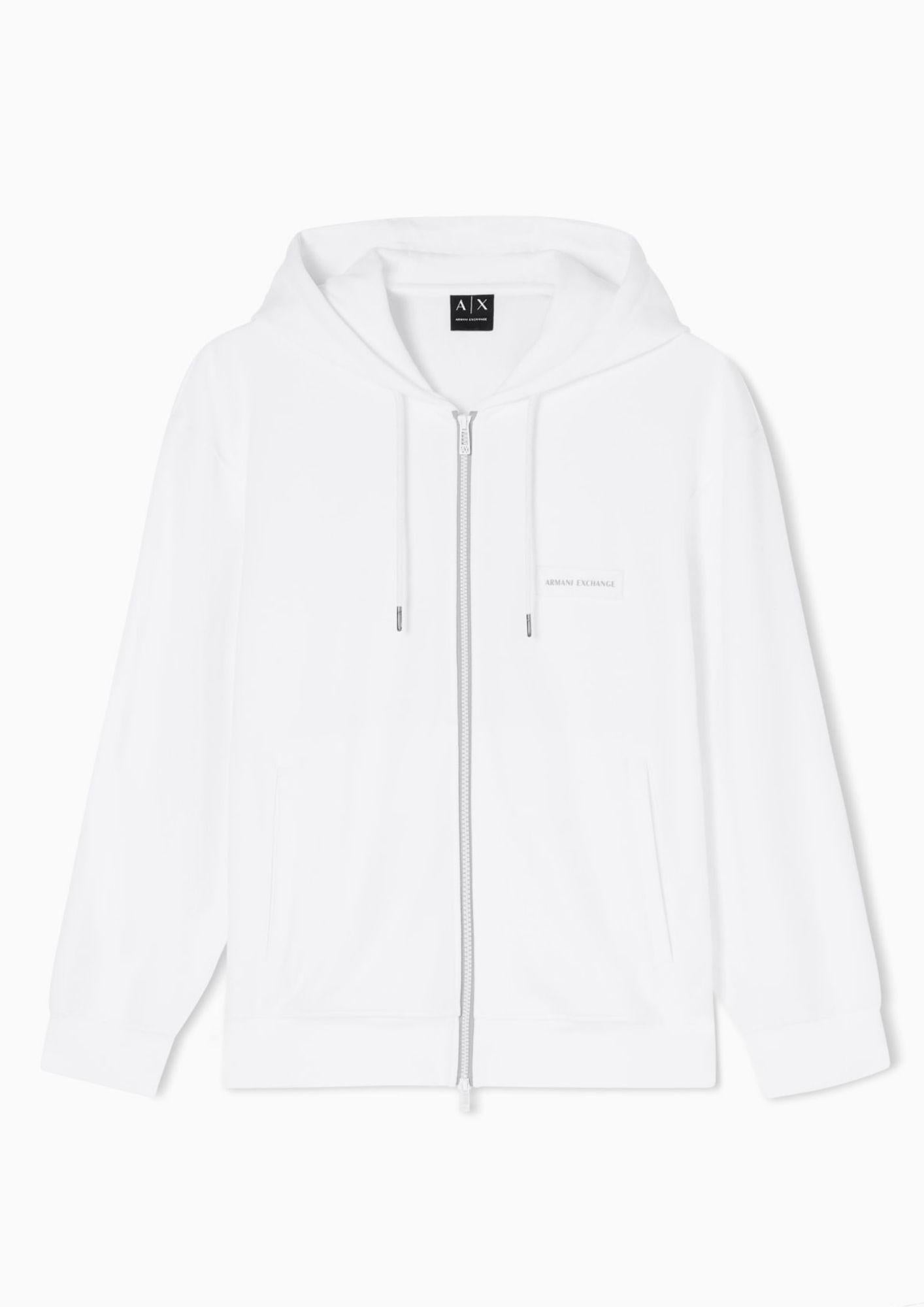 Armani Exchange Felpa Uomo Bianca XM002352 AF21869 U1074 ARMANI EXCHANGE