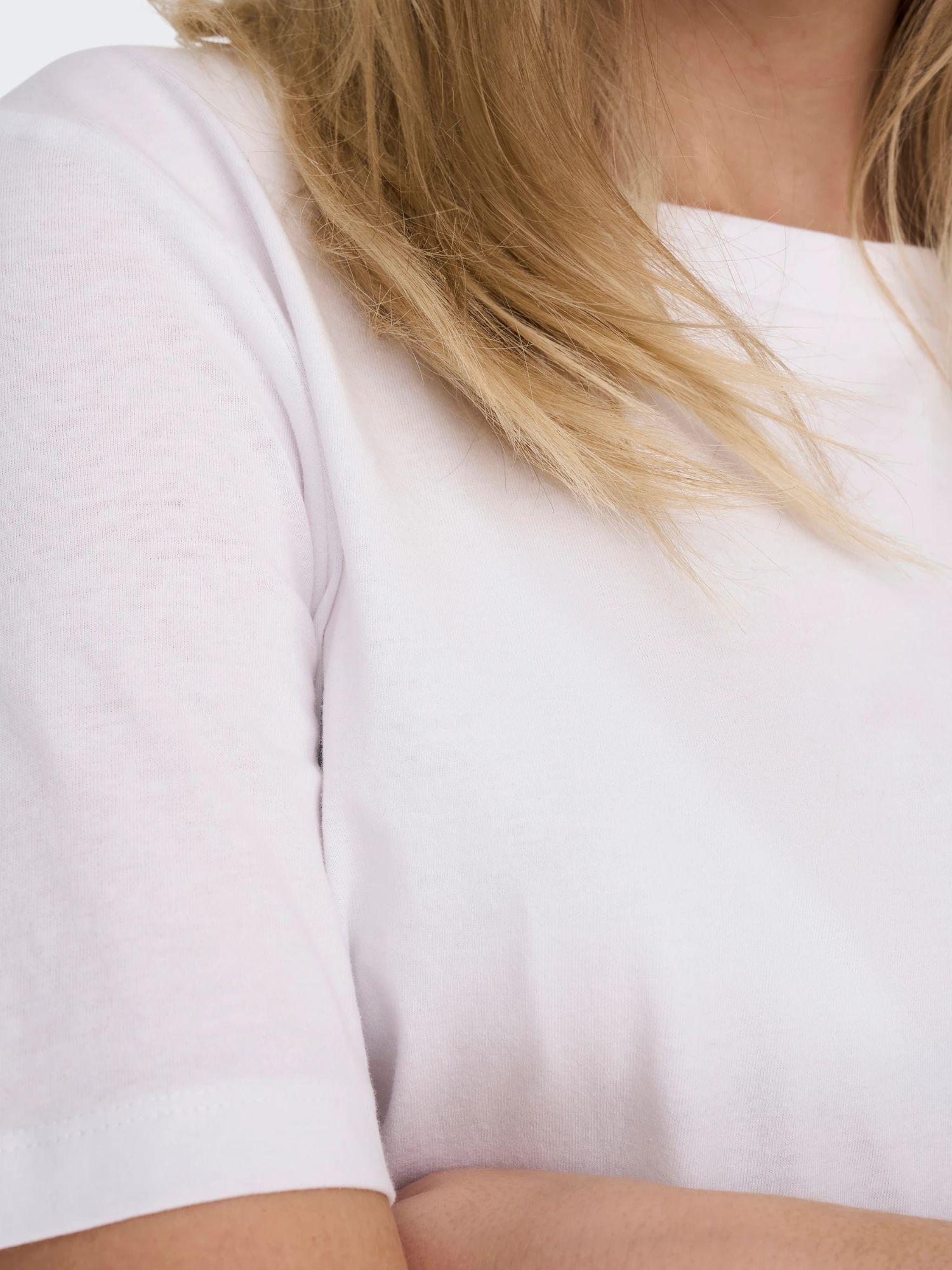 Only ONLONLY T-shirt Donna Bianco 15270390 White ONLY