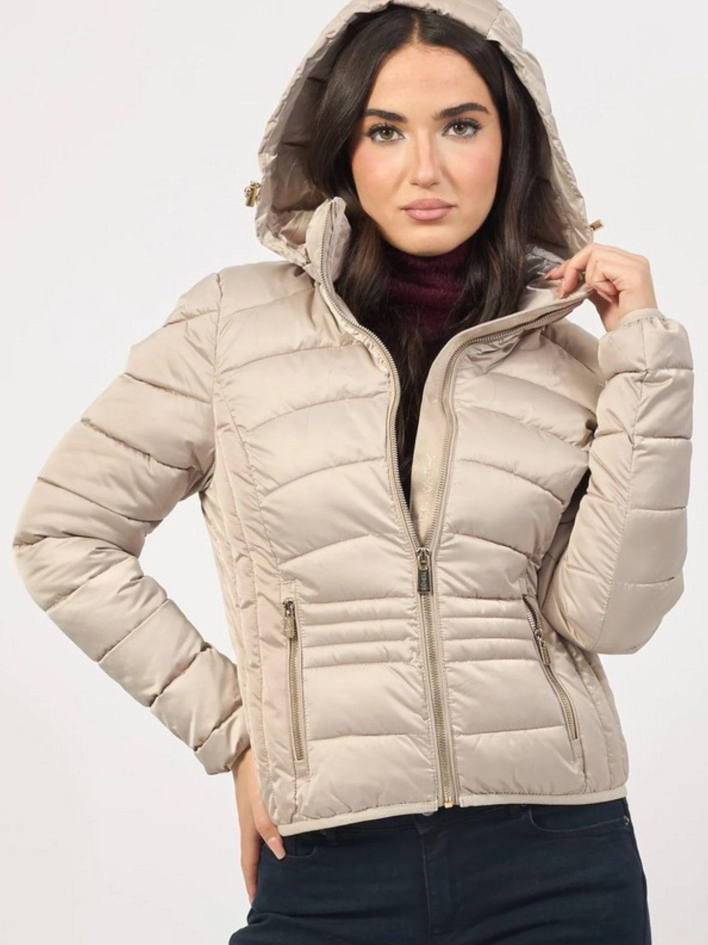 Giubbino Yes Zee Donna Beige J007 M800 0222 YES ZEE