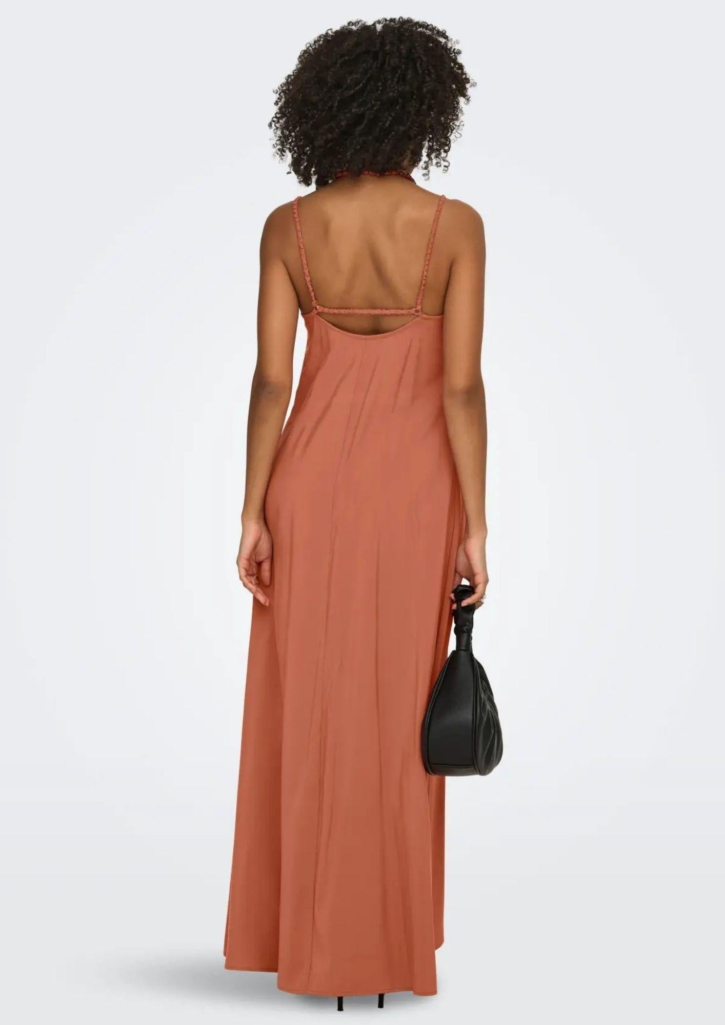 Only Vestito Donna Madeli Arancio 15371094 Aragon ONLY