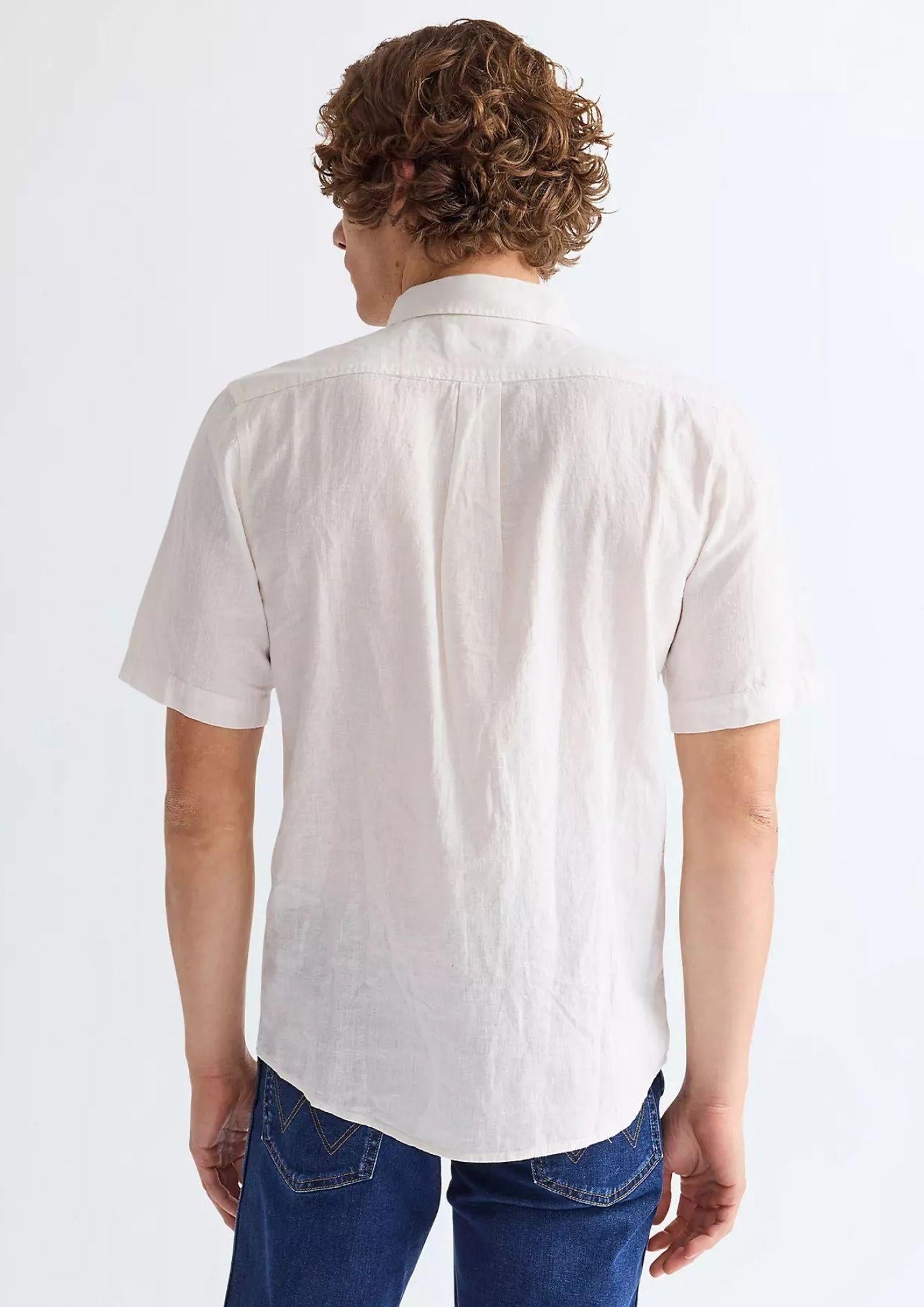 Wrangler Camicia Uomo Bianca 112362728 WHITE WRANGLER