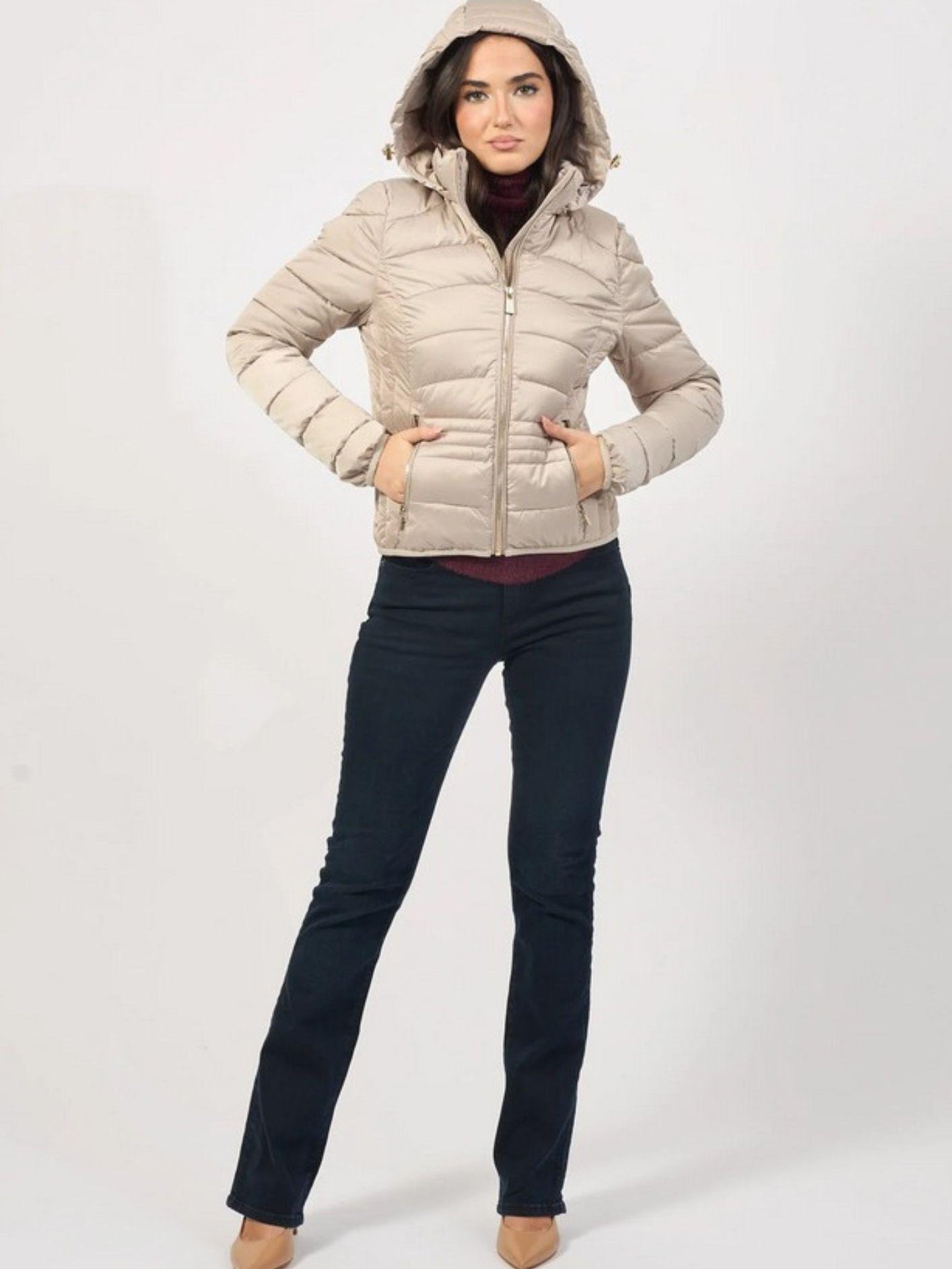 Giubbino Yes Zee Donna Beige J007 M800 0222 YES ZEE