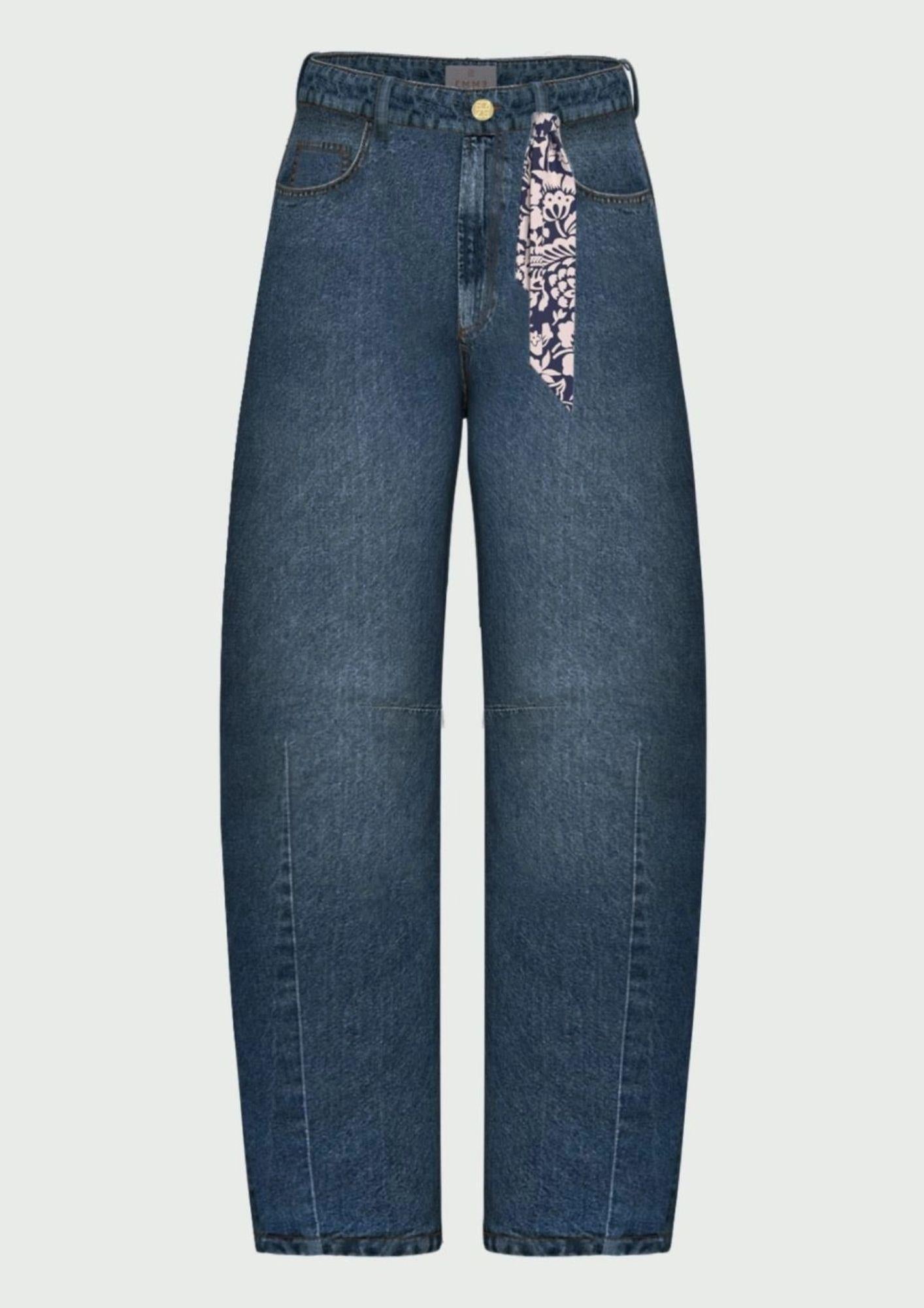 Emme Marella Jeans Donna Emigirone Blu Denim 2615181024200 001 EMME MARELLA