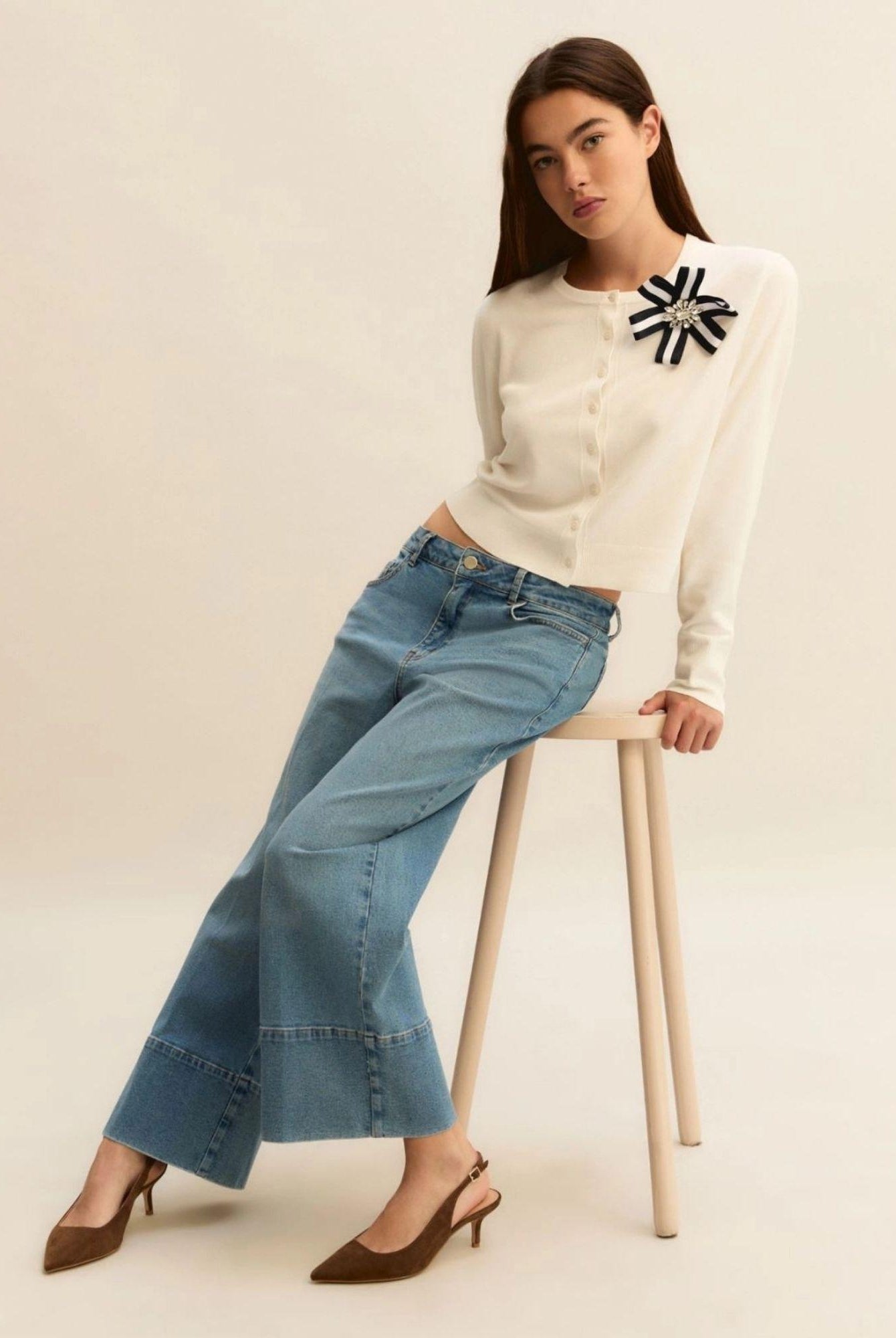 Emme Marella Jeans Donna Emmcropped Blu Chiaro 2615181011200 003 EMME MARELLA