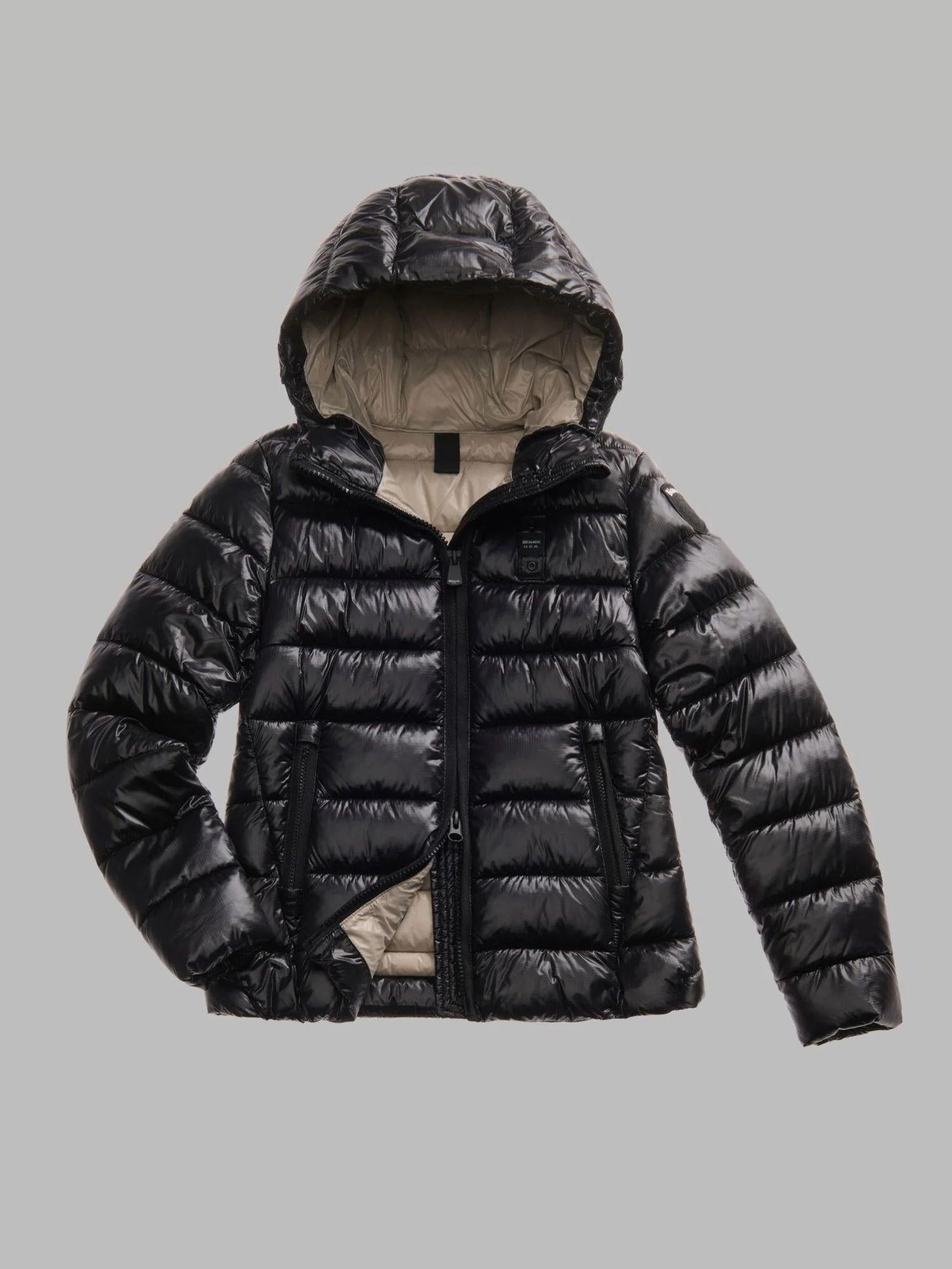 Blauer Giacca Invernale Donna Caroll Nera con Interno Beige BLDC02072 6648 999 BLAUER