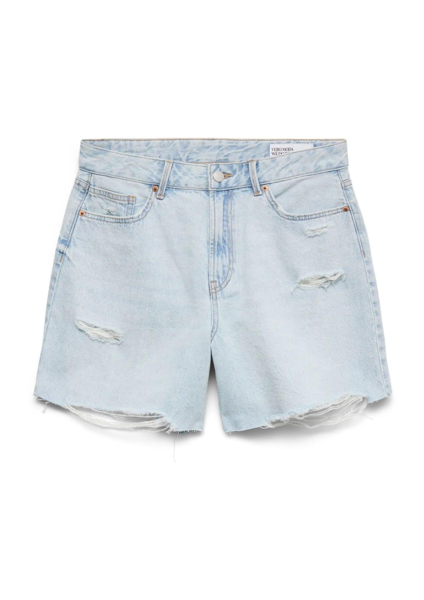 Vero Moda Bermuda Donna Joice Blu Denim Chiaro 10342100 Light Blue Denim VERO MODA