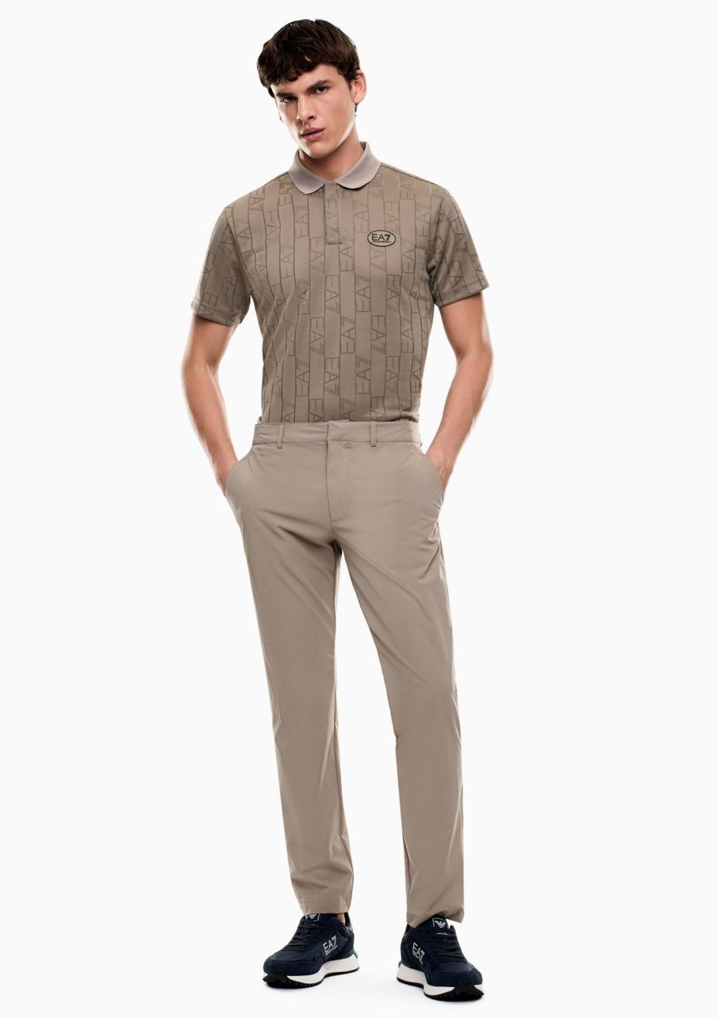 EA7 Emporio Armani Polo Uomo Beige 7M001287 AF22277 F1039 EA7 EMPORIO ARMANI