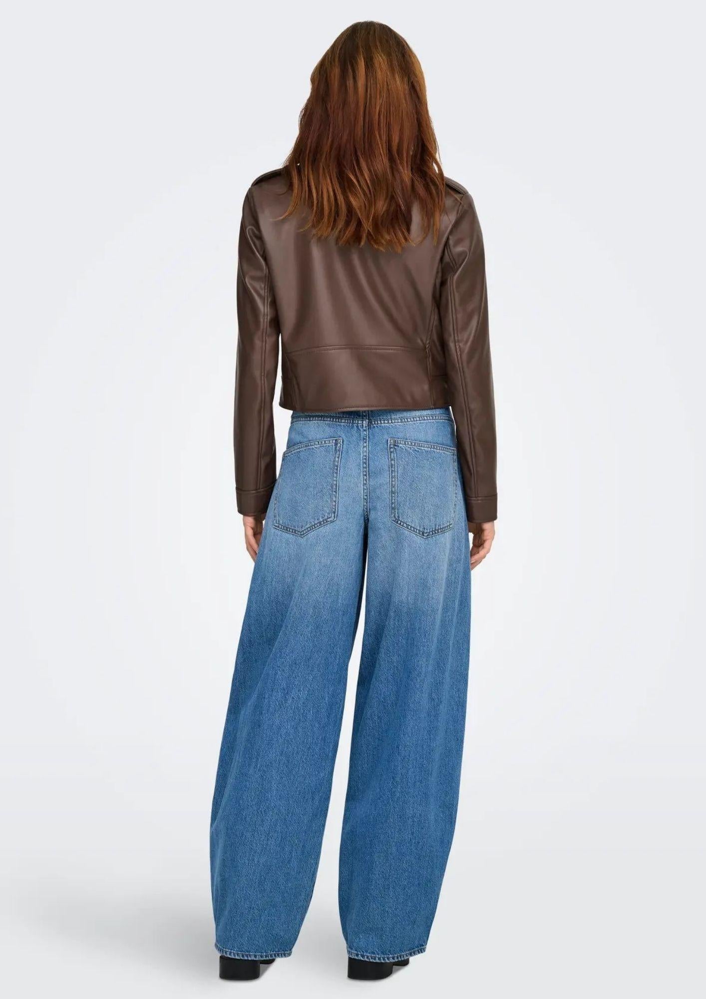 Only Giubbino Donna Carmen Marrone Cioccolata 15361396 Chocolate Martini ONLY