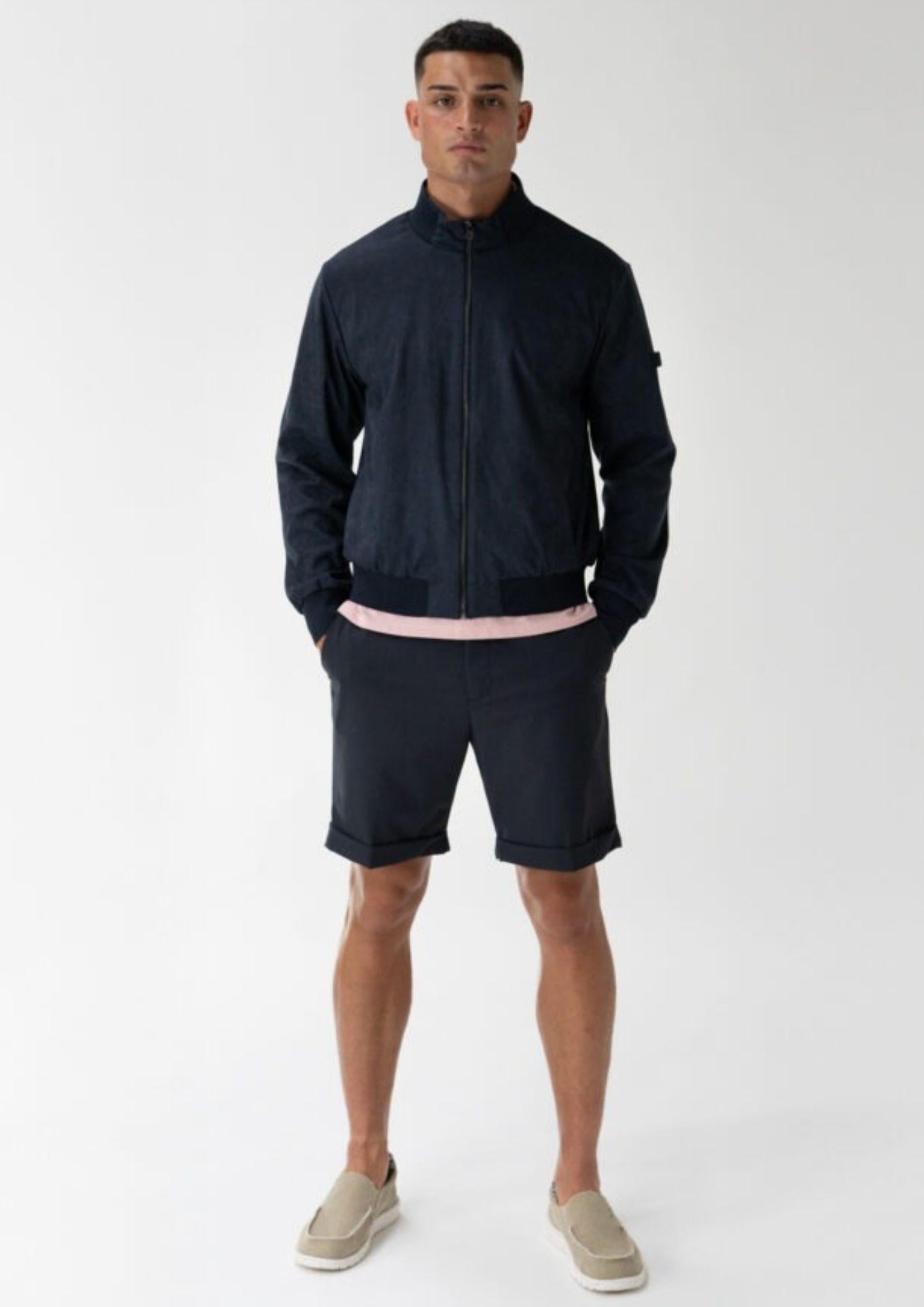 Rihunik Giubbino Uomo Nandy Blu RIMA321J F0224 108 RIHUNIK