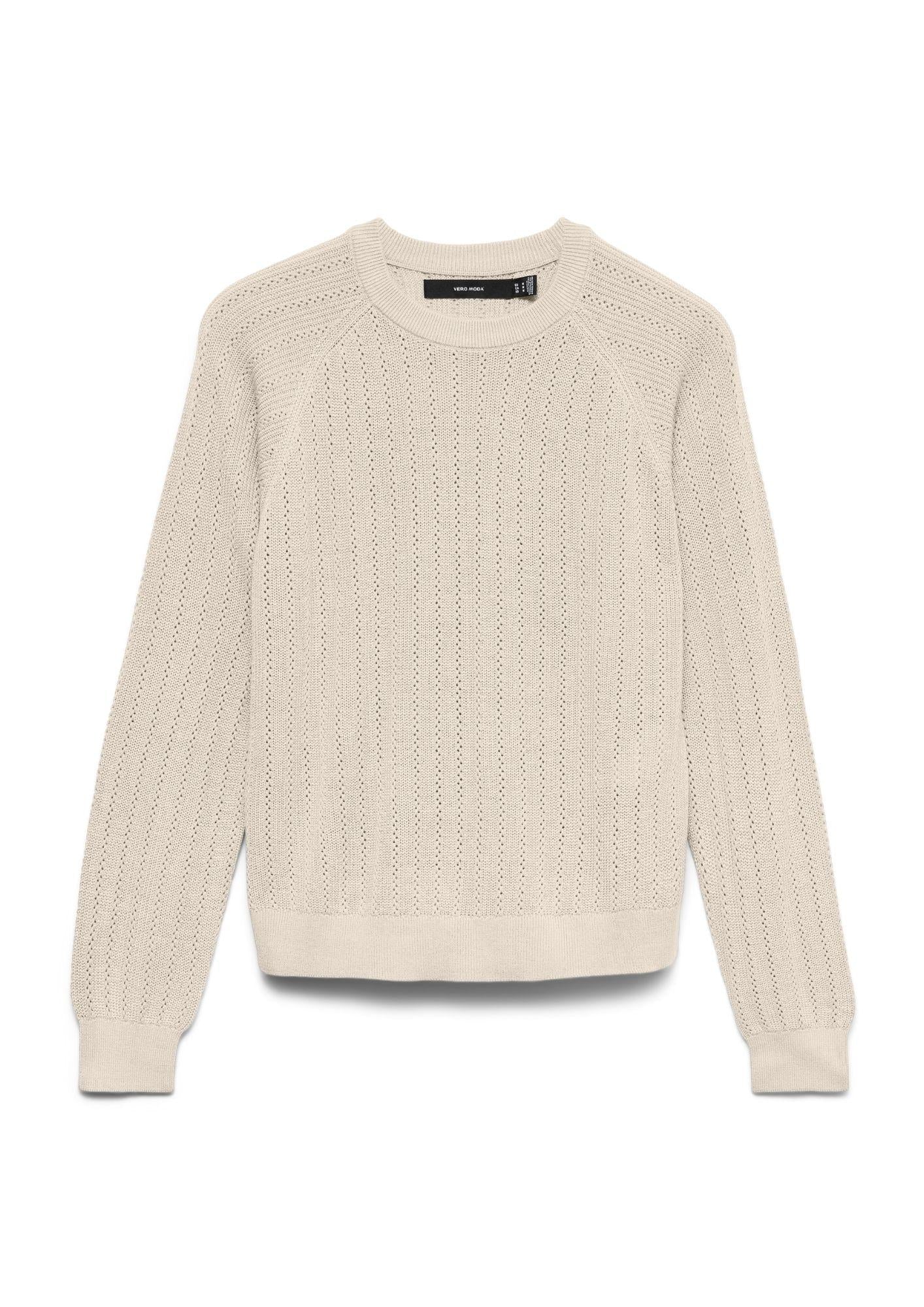 Vero Moda Pullover Donna Newlex Grigio Betulla 10340560 Birch VERO MODA