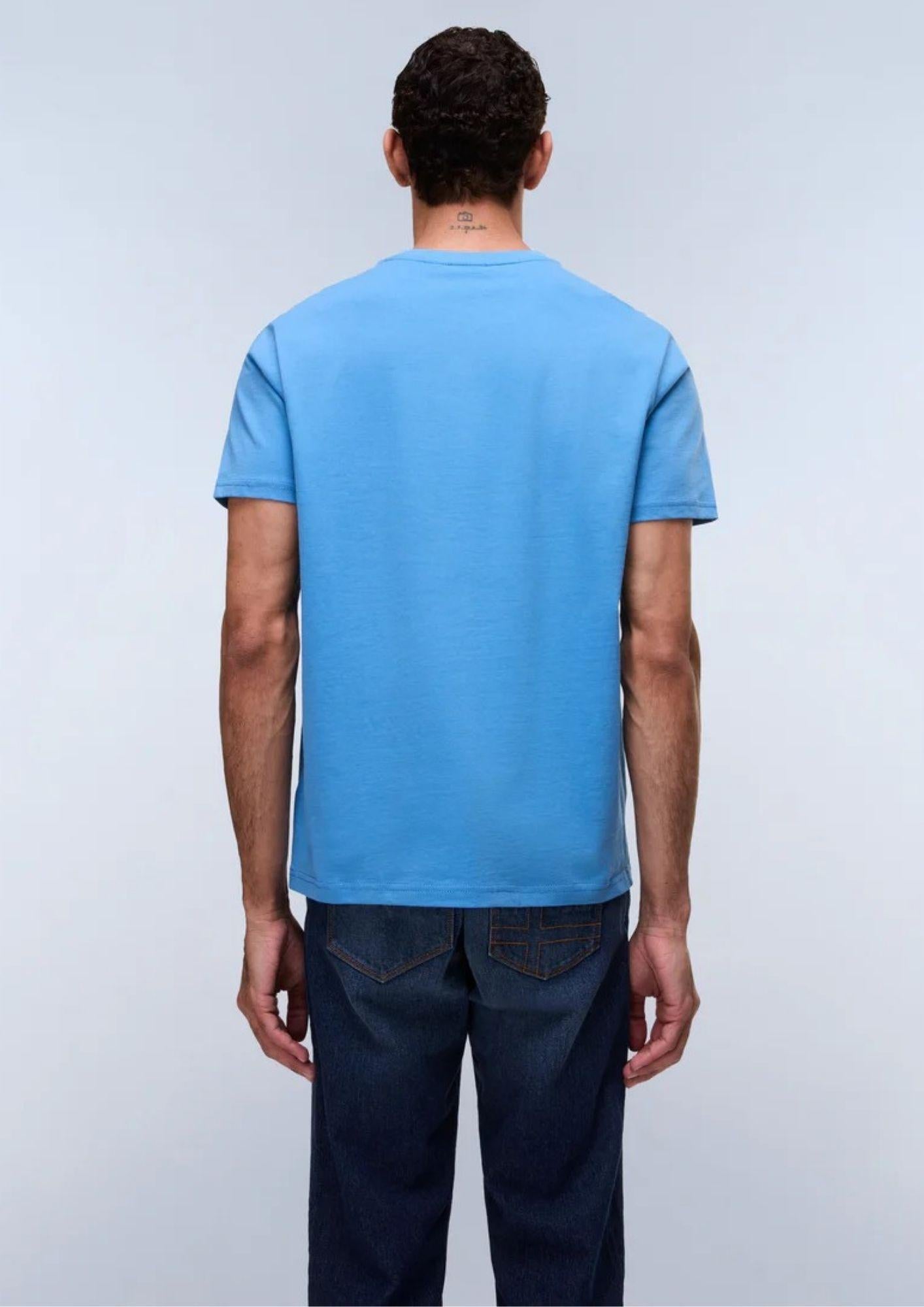 Napapaijri T-Shirt Uomo Salis Azzurra NP0A4H8D B9A NAPAPIJRI