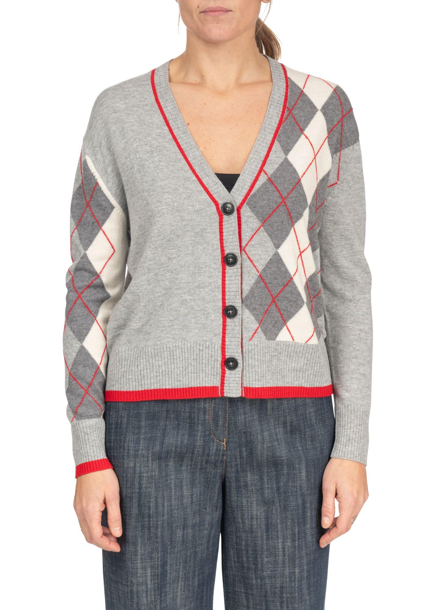 Diana Gallesi Cardigan Donna Grigio M258J004991N C1 DIANA GALLESI
