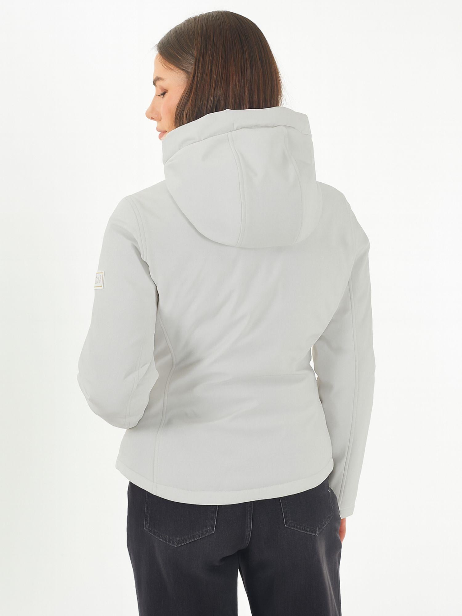 Yes Zee Giacca Invernale Donna Grigio Perla J028 M200 0819 YES ZEE