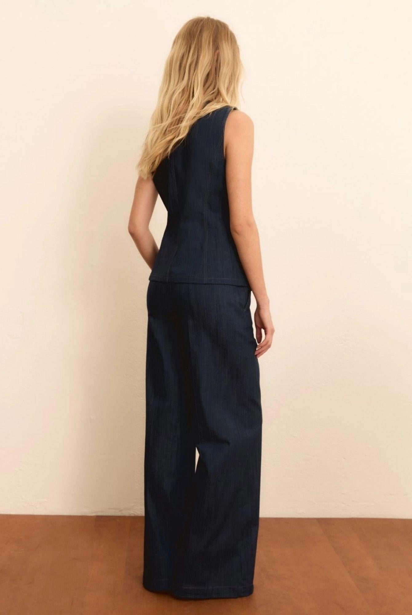 Emme Marella Pantalone Donna Emizucca Blu Denim 2615131014200 001 EMME MARELLA