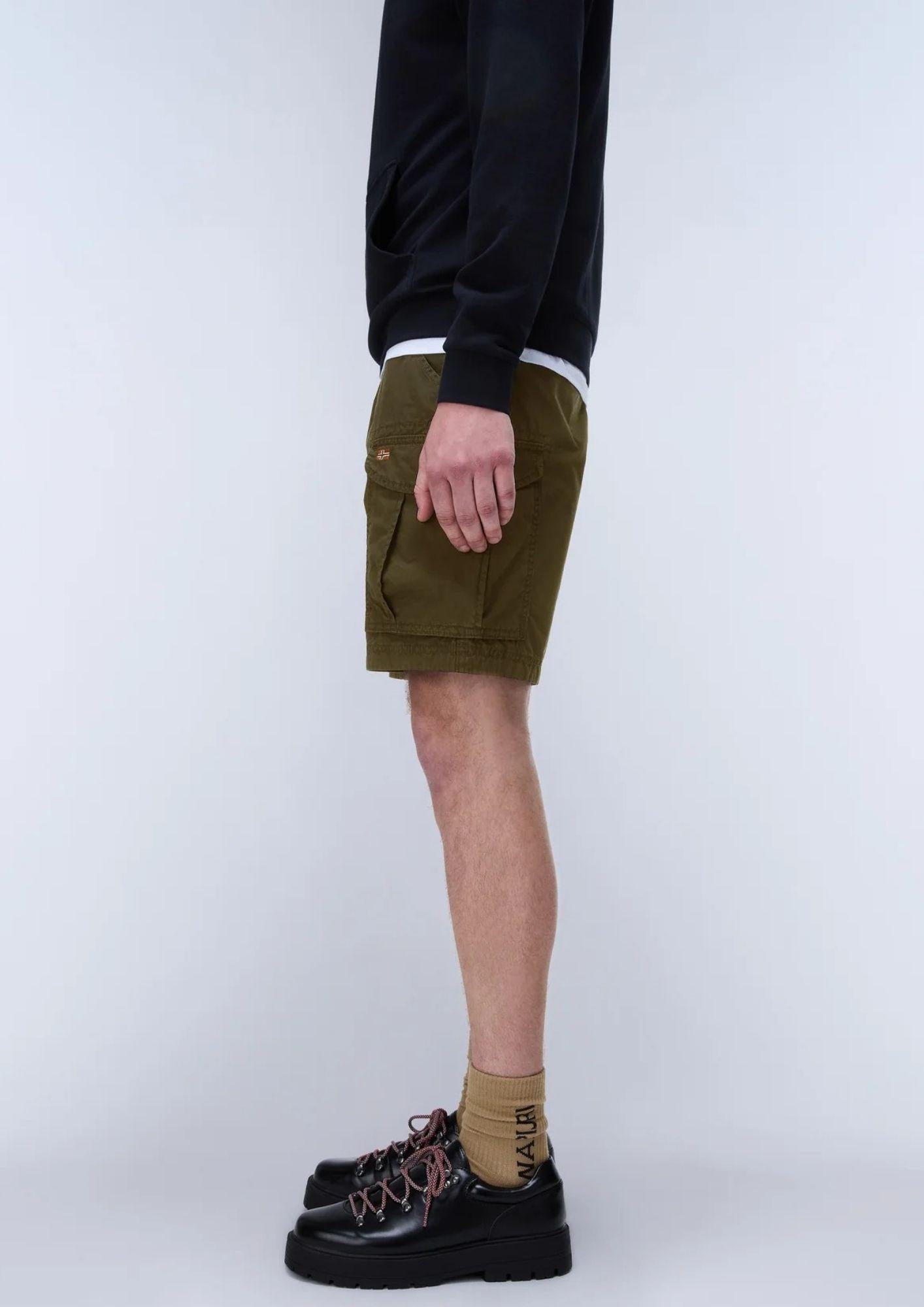 Napapijri Bermuda Uomo Noto 2.0 Verde Oliva Scuro NP0A4HOQ G3A NAPAPIJRI