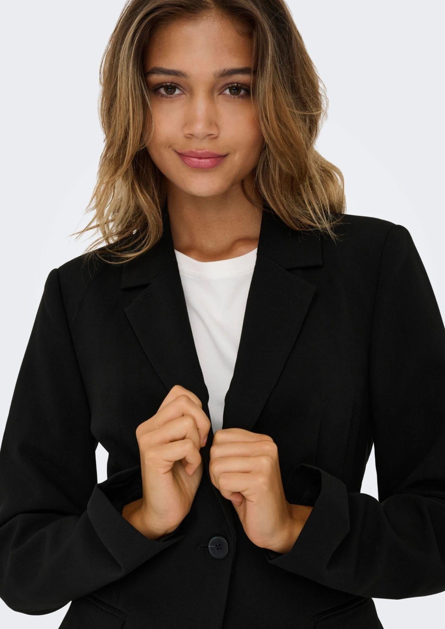 Only Giacca Donna Raven Nero 15357457 Black ONLY