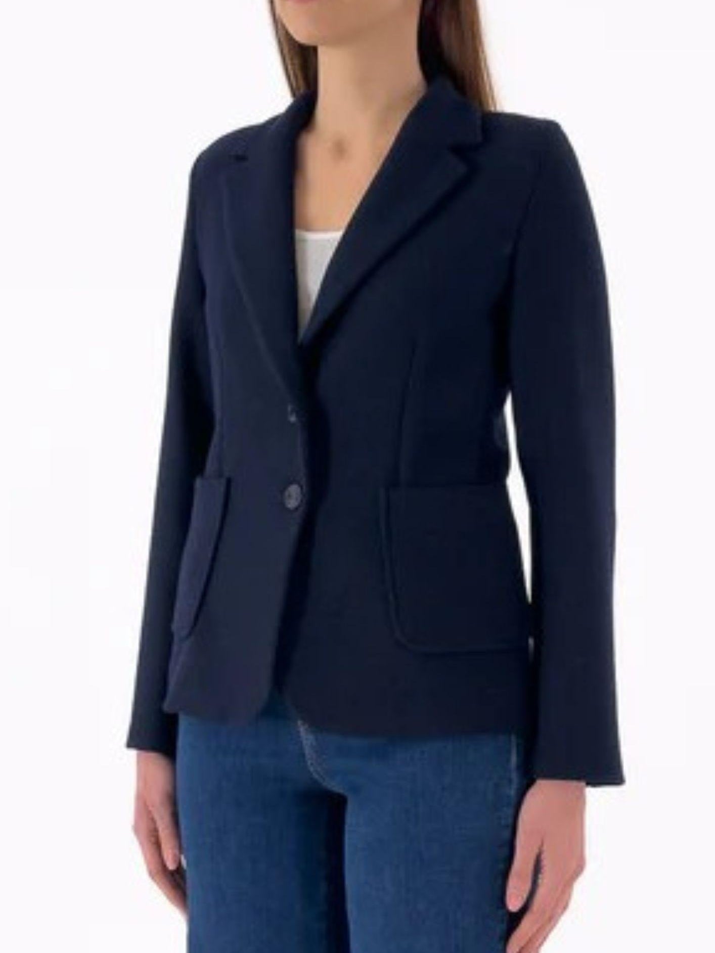 Emme Marella Giacca Donna Harley Blu Navy 2525046051200 005 EMME MARELLA