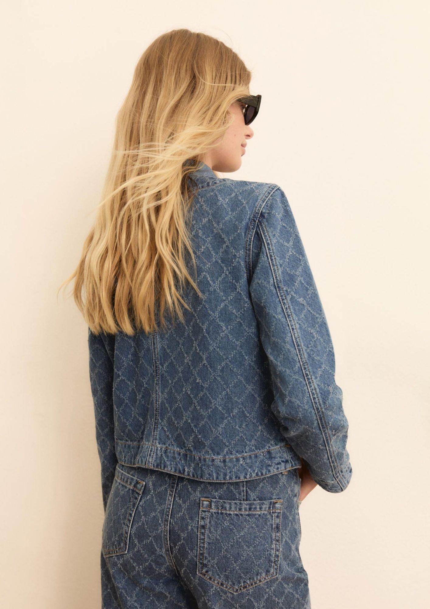 Emma Marella Giacca Donna Emispadino Blue Jeans 2615041024200 001 EMME MARELLA