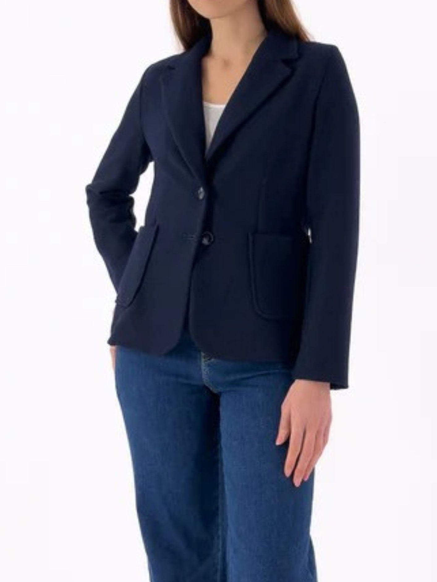 Emme Marella Giacca Donna Harley Blu Navy 2525046051200 005 EMME MARELLA