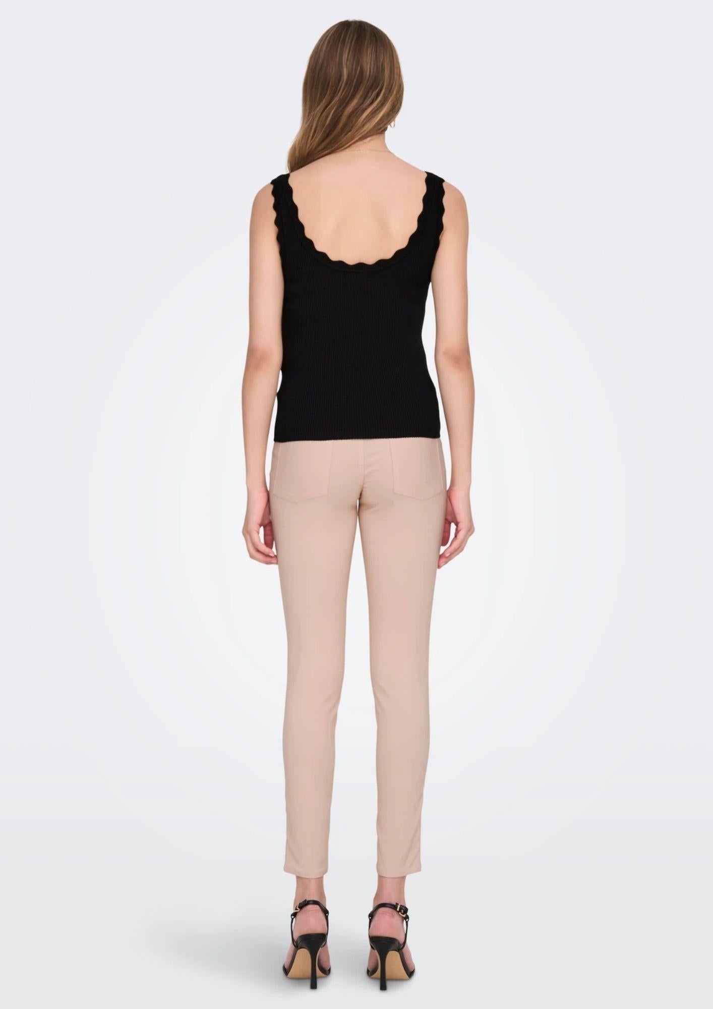 Jacqueline De Yong Top Donna Nero 15290585 Black JACQUELINE DE YONG