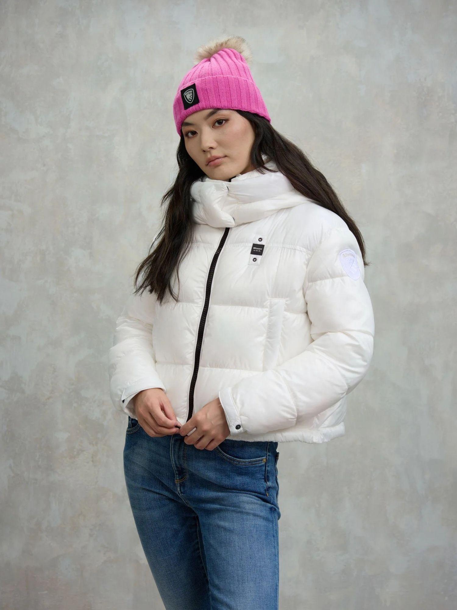 Blauer Giacca Invernale Donna Gloria Bianco Ottico BLDC02170 6648 100 BLAUER