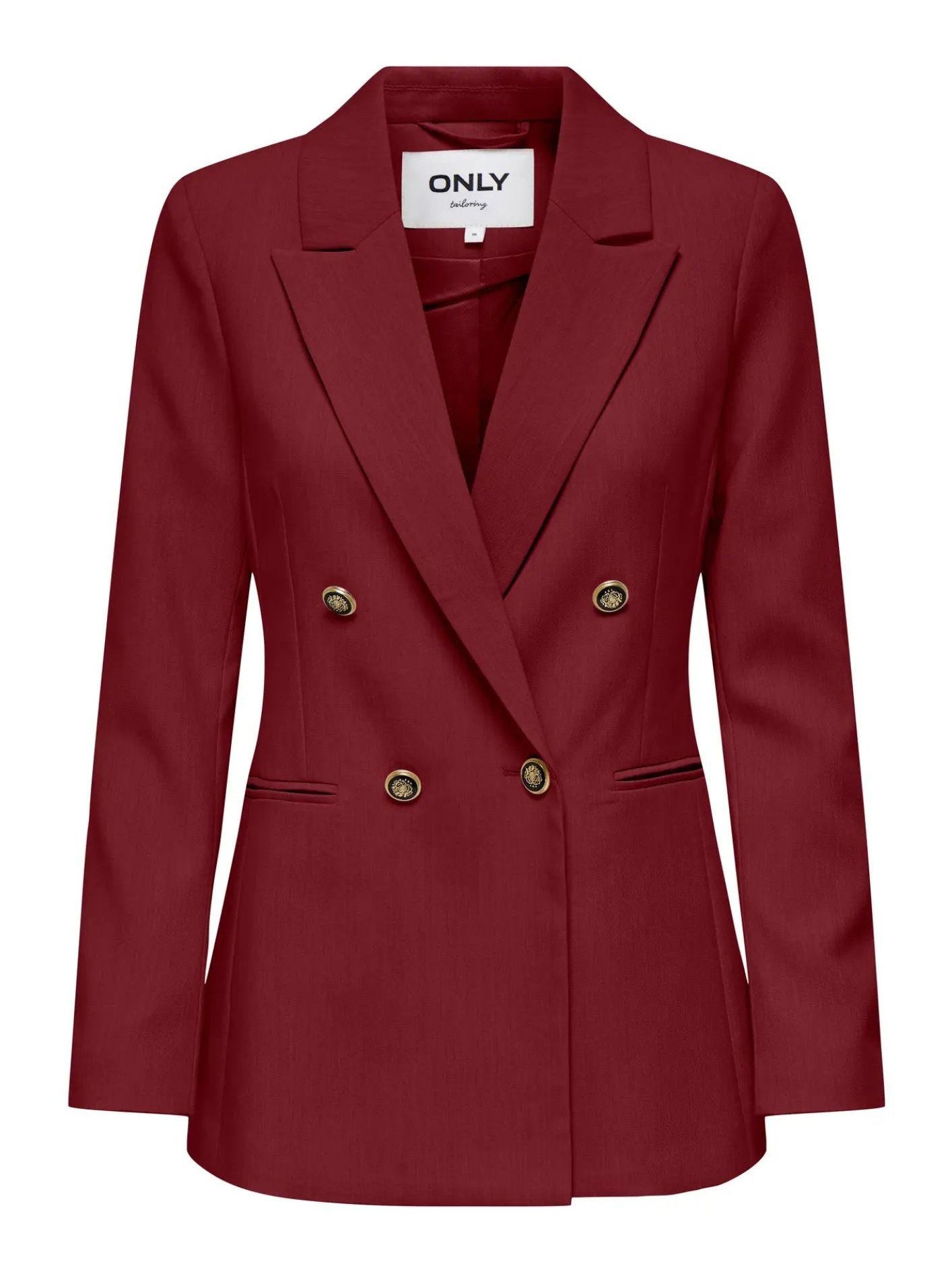 Only Giacca Donna Astrid Viola 15294709 Cabernet ONLY