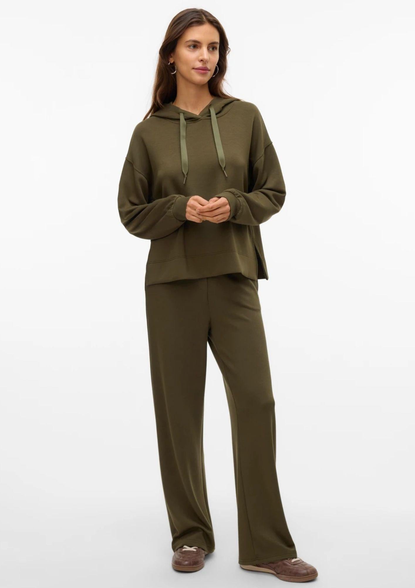 Vero Moda Pantalone Donna Hali Verde 10331767 Grape Leaf VERO MODA