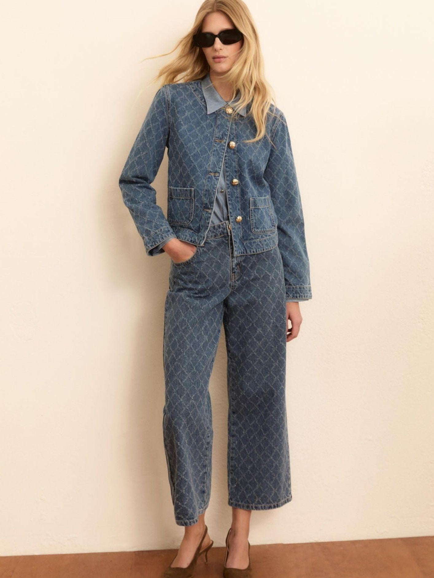 Emma Marella Giacca Donna Emispadino Blue Jeans 2615041024200 001 EMME MARELLA