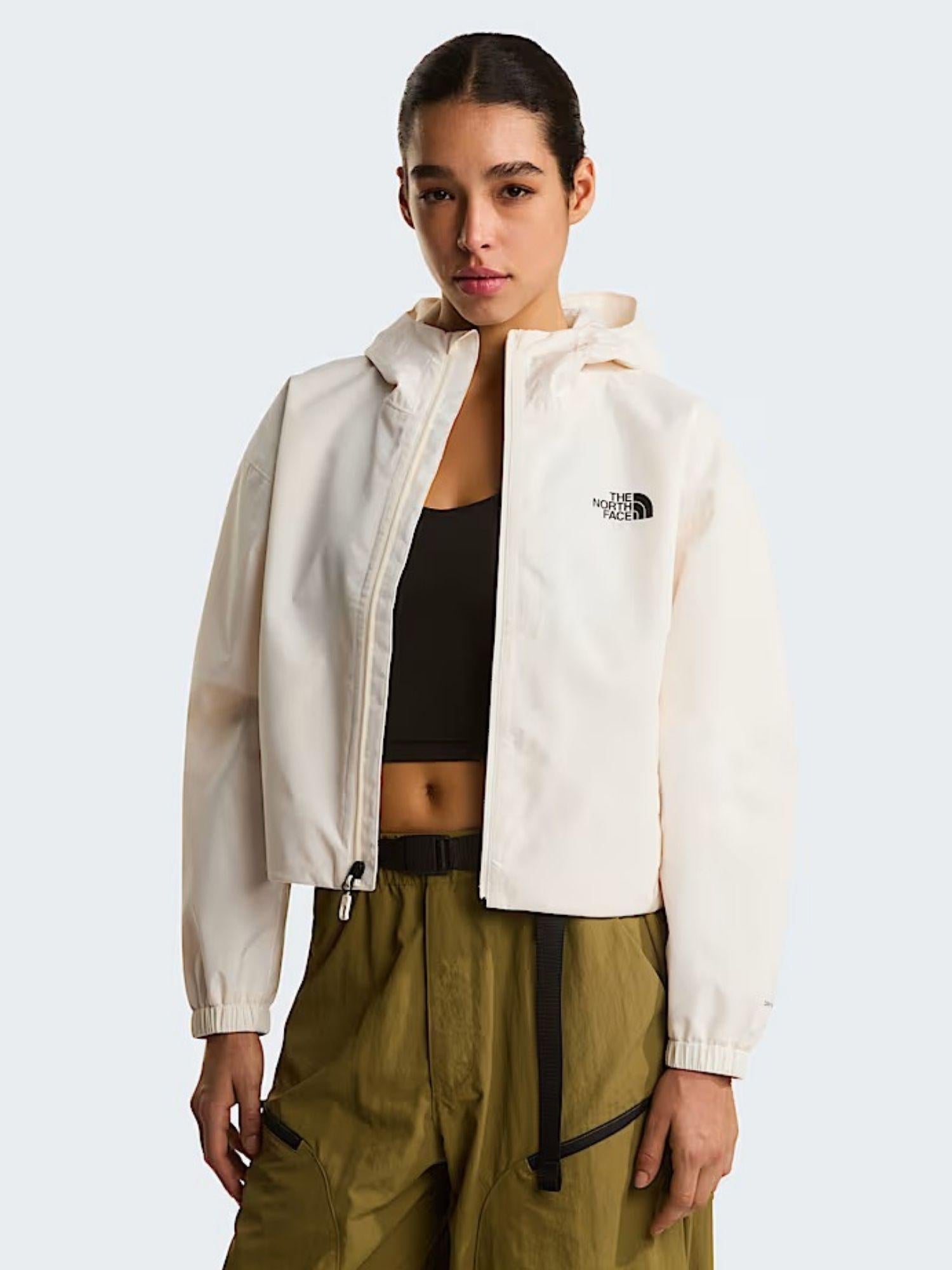 The North Face Giacca Donna White Dune Corta in Vita Quest DryVent NF0A8G13 QLI THE NORTH FACE