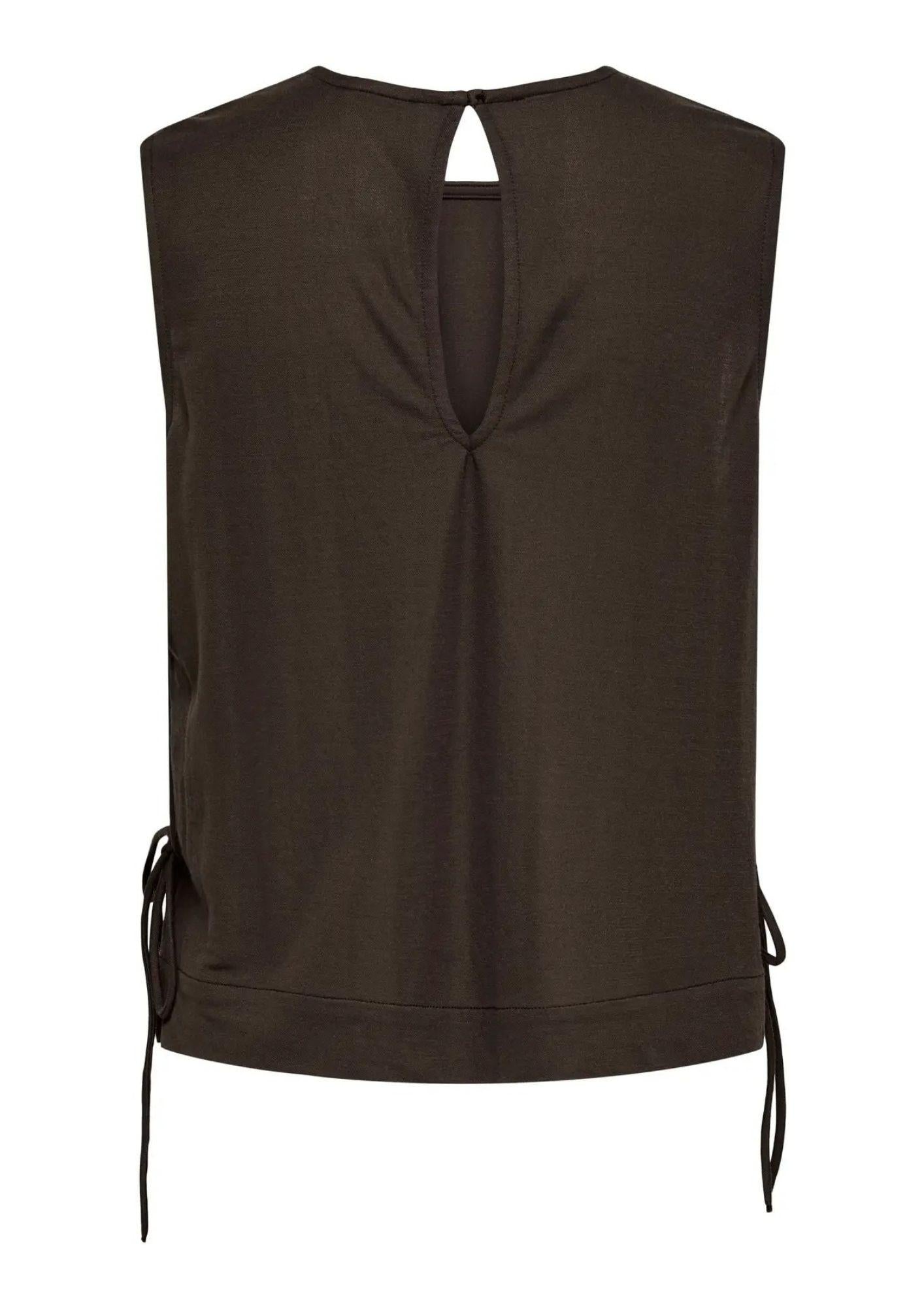 Jacqueline De Yong Top Donna Leslie Marrone 15374333 Chocolate Brown JACQUELINE DE YONG