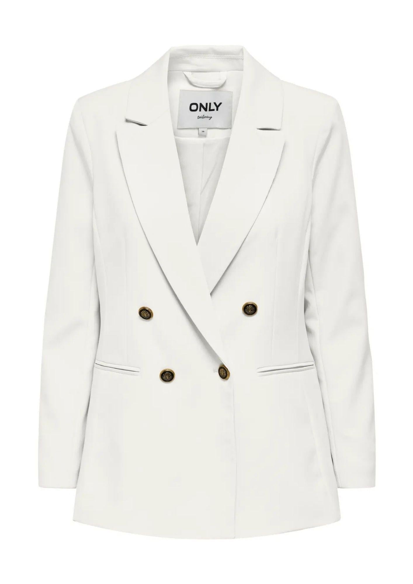 Only Giacca Donna Astrid Bianca 15294709 Cloud Dancer ONLY