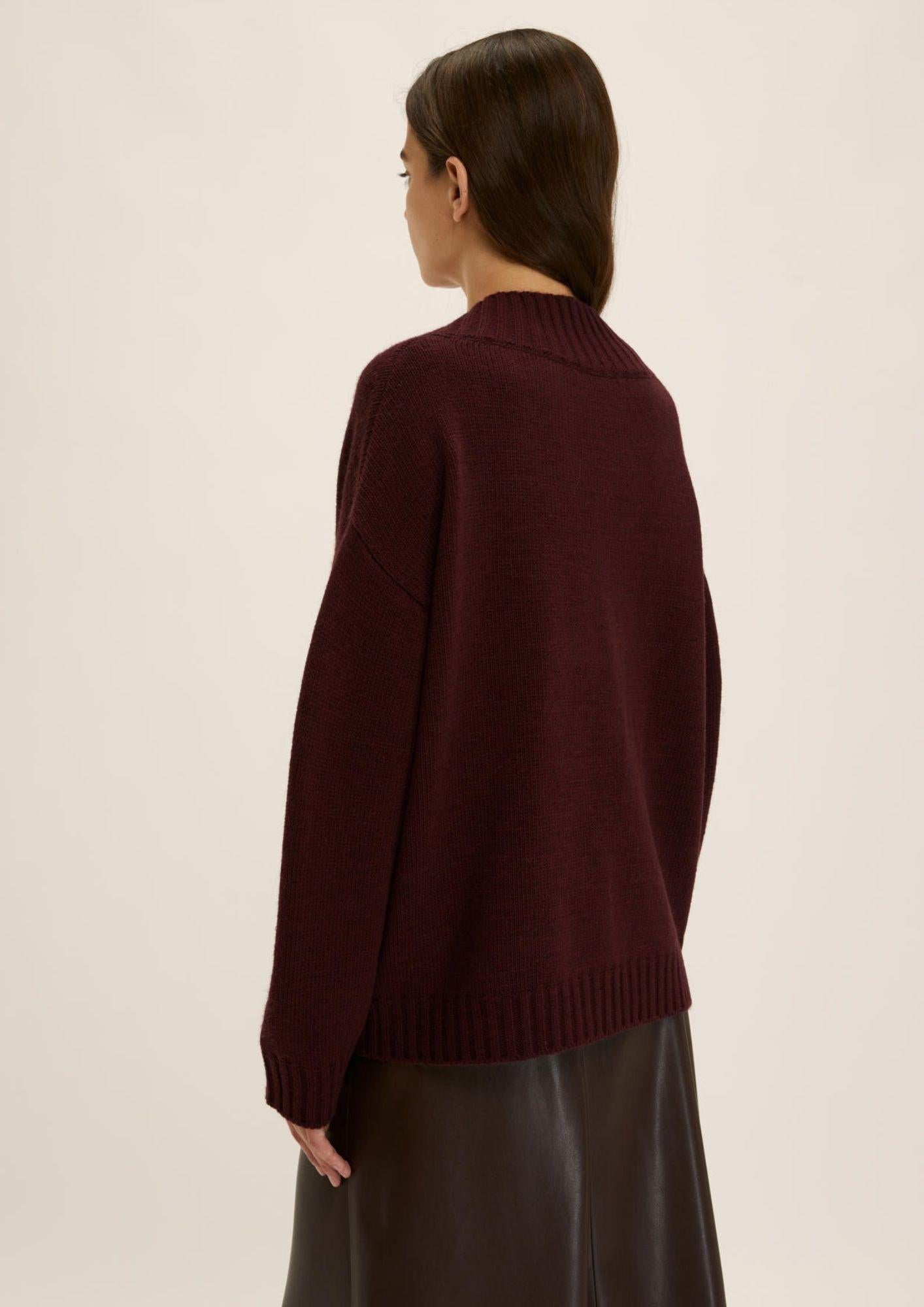 Emme Marella Maglia Donna Ondina Bordeaux 2525366075200 004 EMME MARELLA