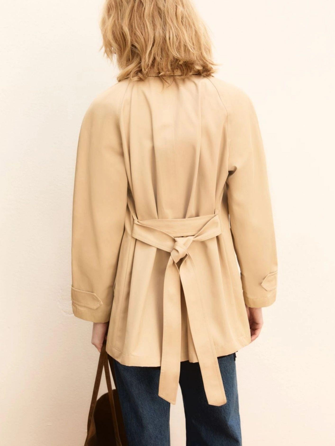Emme Marella Impermeabile Donna Emmsottile Beige 2615021121200 002 EMME MARELLA