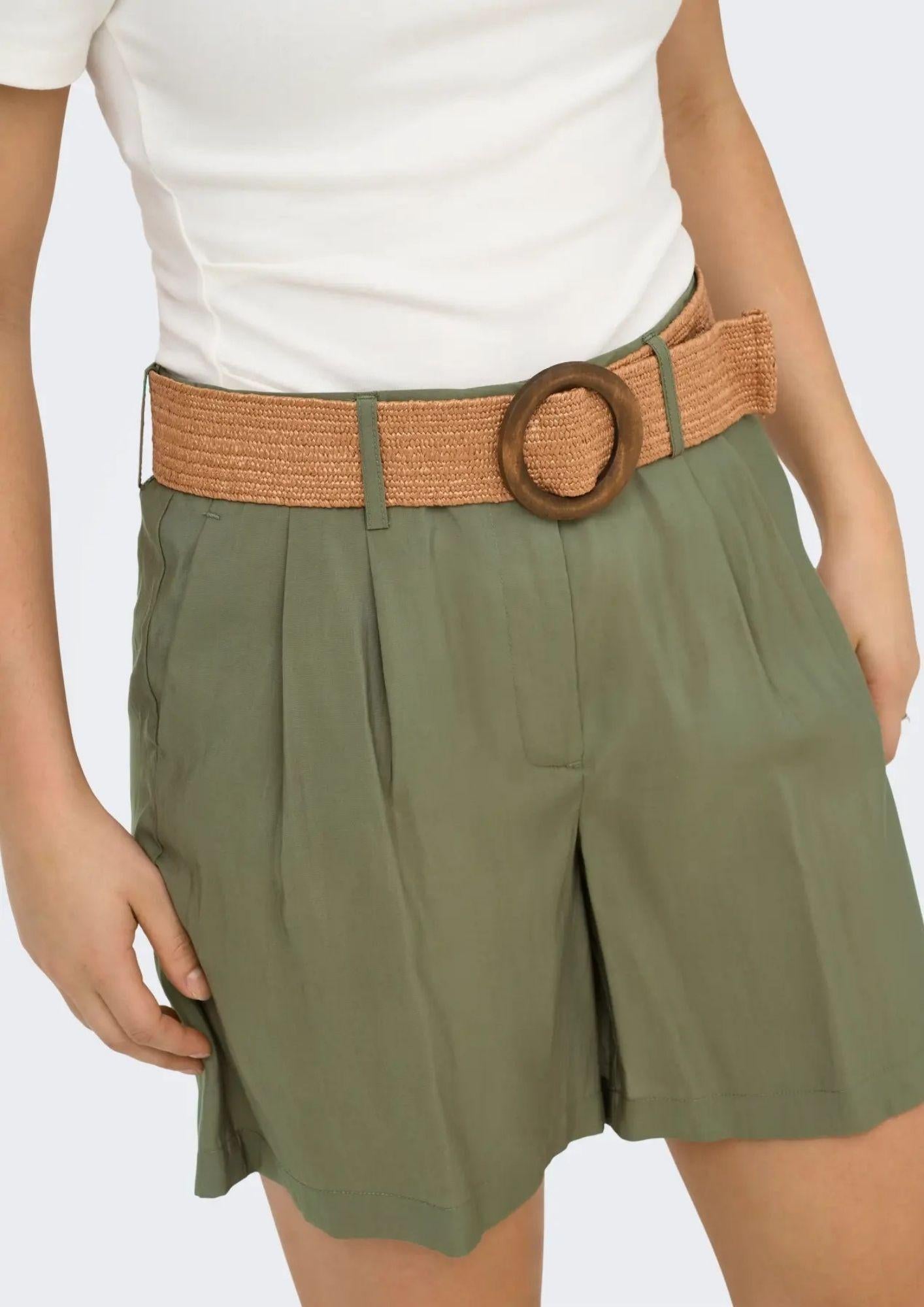 Only Shorts Donna Ibiza Verde 15370298 Mermaid ONLY