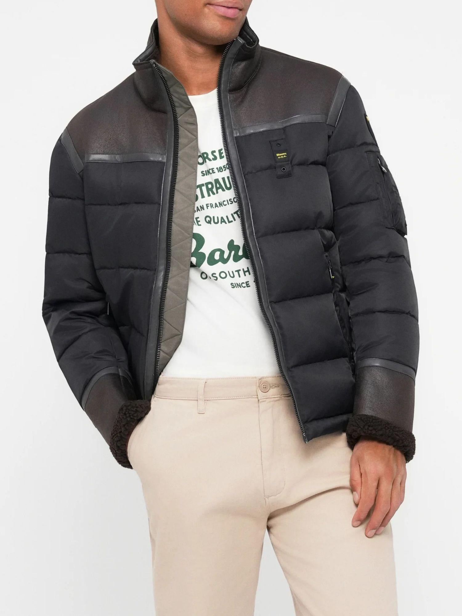 Blauer Giacca Invernale Uomo Organ Nero BLUC02028 7280 999 BLAUER