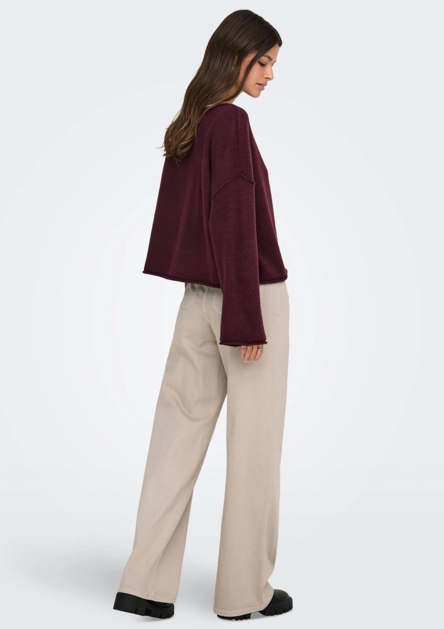 Jacqueline De Yong Pantalone Donna Iris Grigio 15341269 Chateau Gray JACQUELINE DE YONG