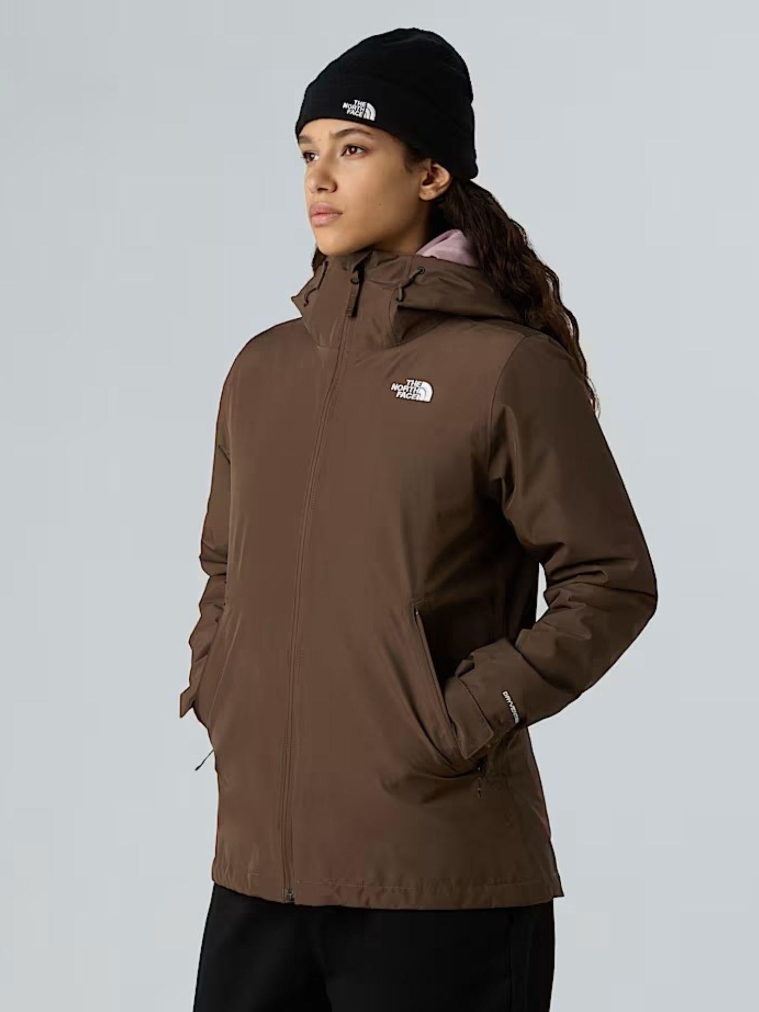 The North Face Giacca Donna 3 in 1 con cappuccio Carto Mono Triclimate Smokey Brown NF0A8D3D 1OI THE NORTH FACE