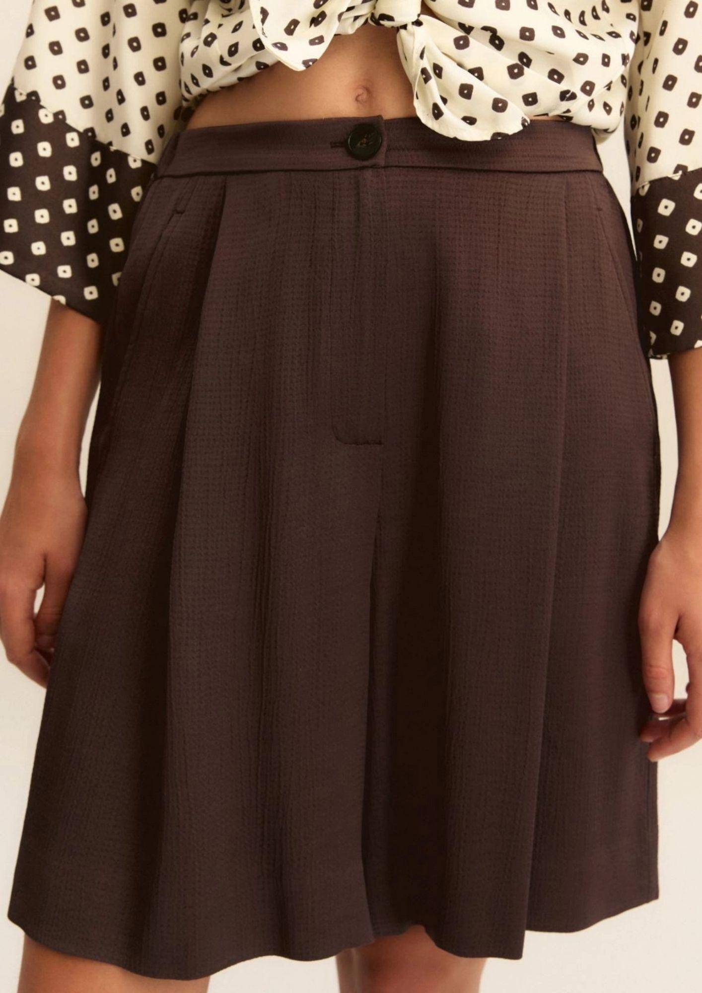 Emme Marella Bermuda Donna Emmlamine Testa Di Moro 2615141021200 003 EMME MARELLA
