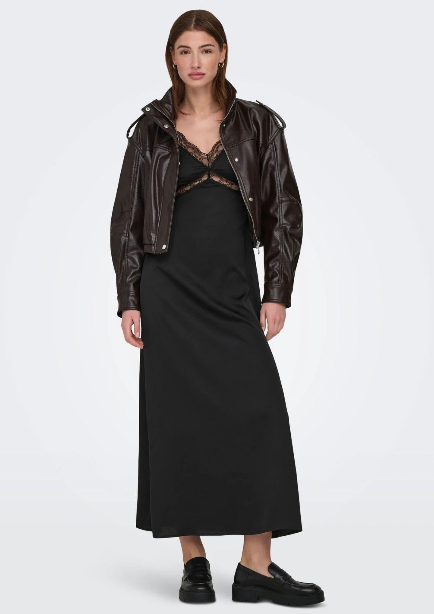 Only Abito Donna Sibara Nero 15365764 Black ONLY