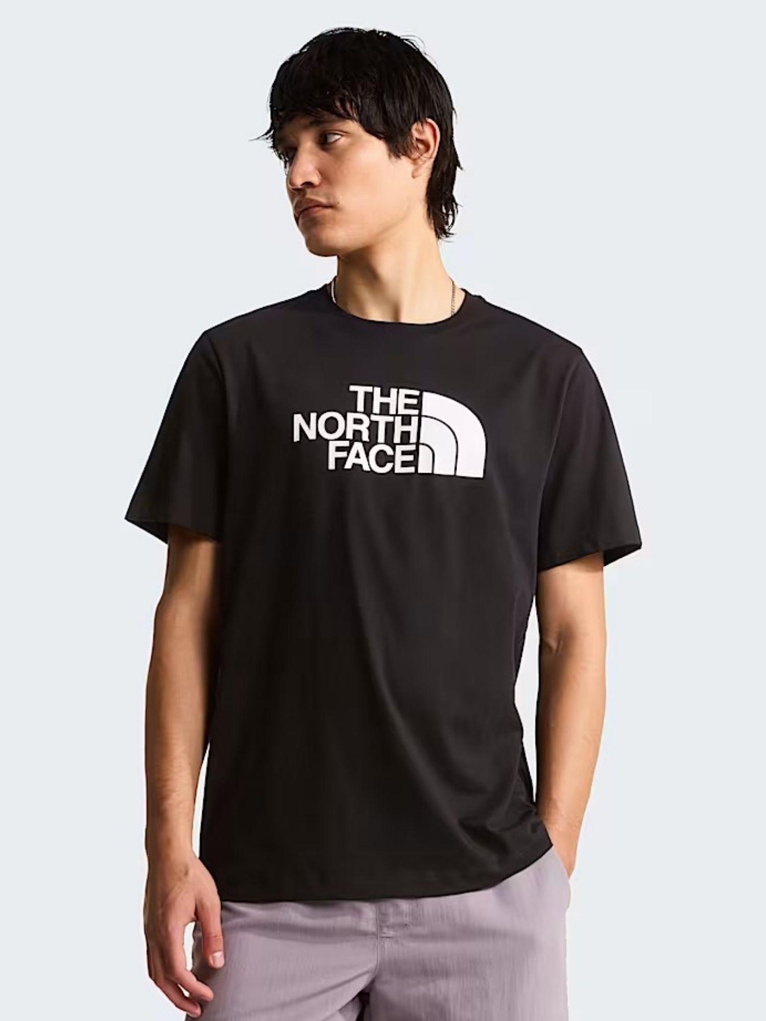 The North Face T-Shirt Uomo Nera Evolution Half Dome Regular NF0A8B6J KY4 THE NORTH FACE