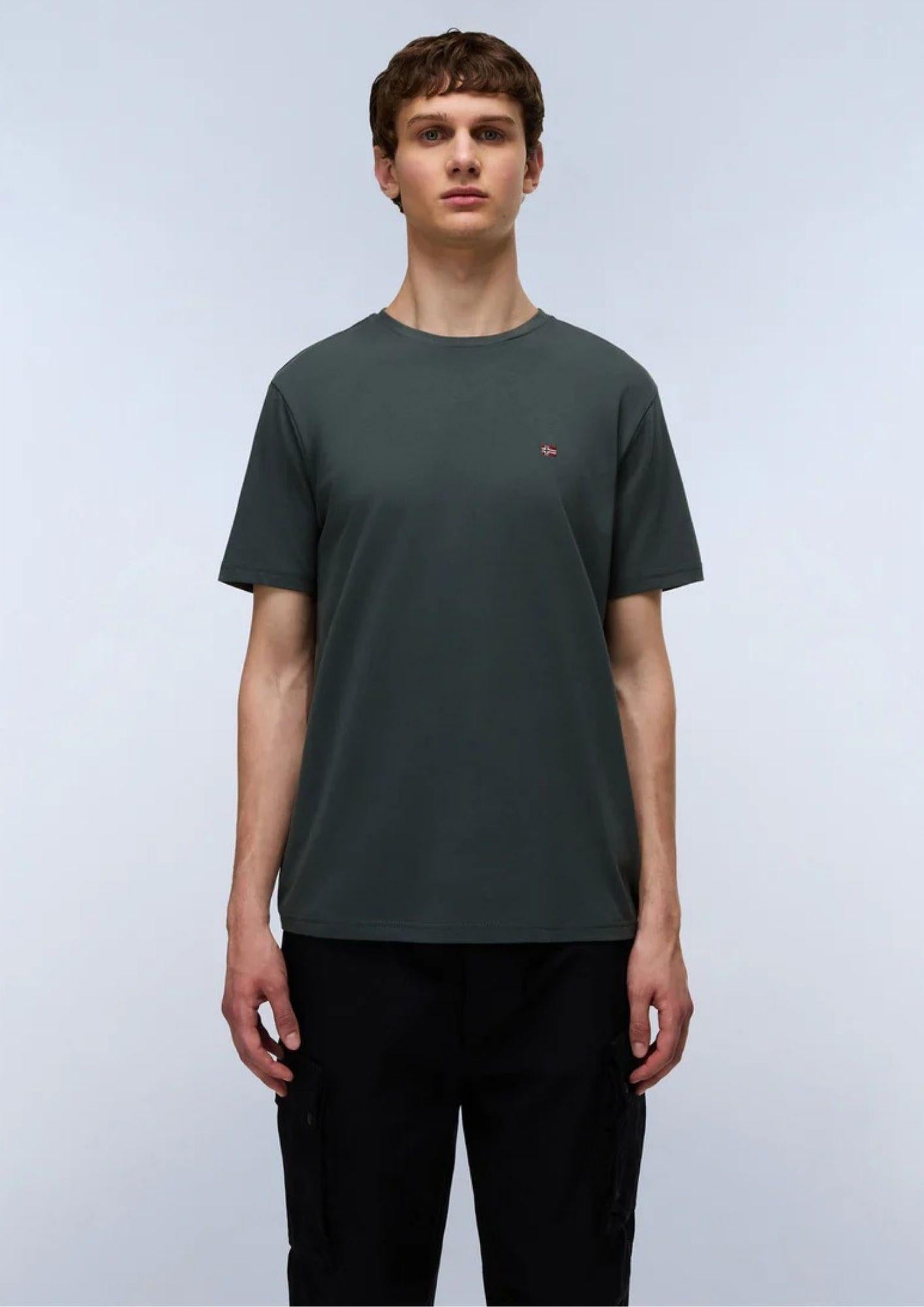 Napapaijri T-Shirt Uomo Verde Urban NP0A4H8D G1S NAPAPIJRI