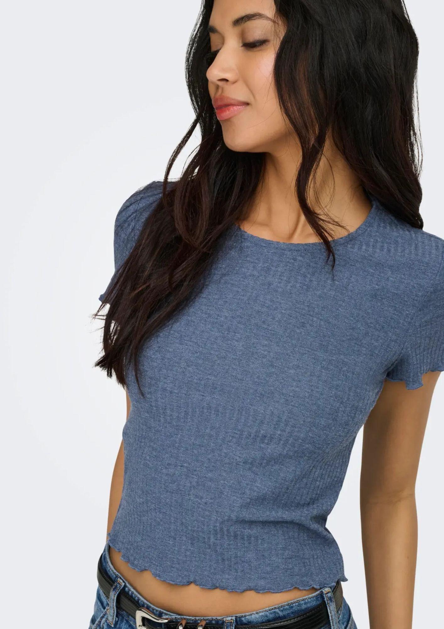 Only Top Donna Emma Indaco Vintage 15201206 Vintage Indigo ONLY