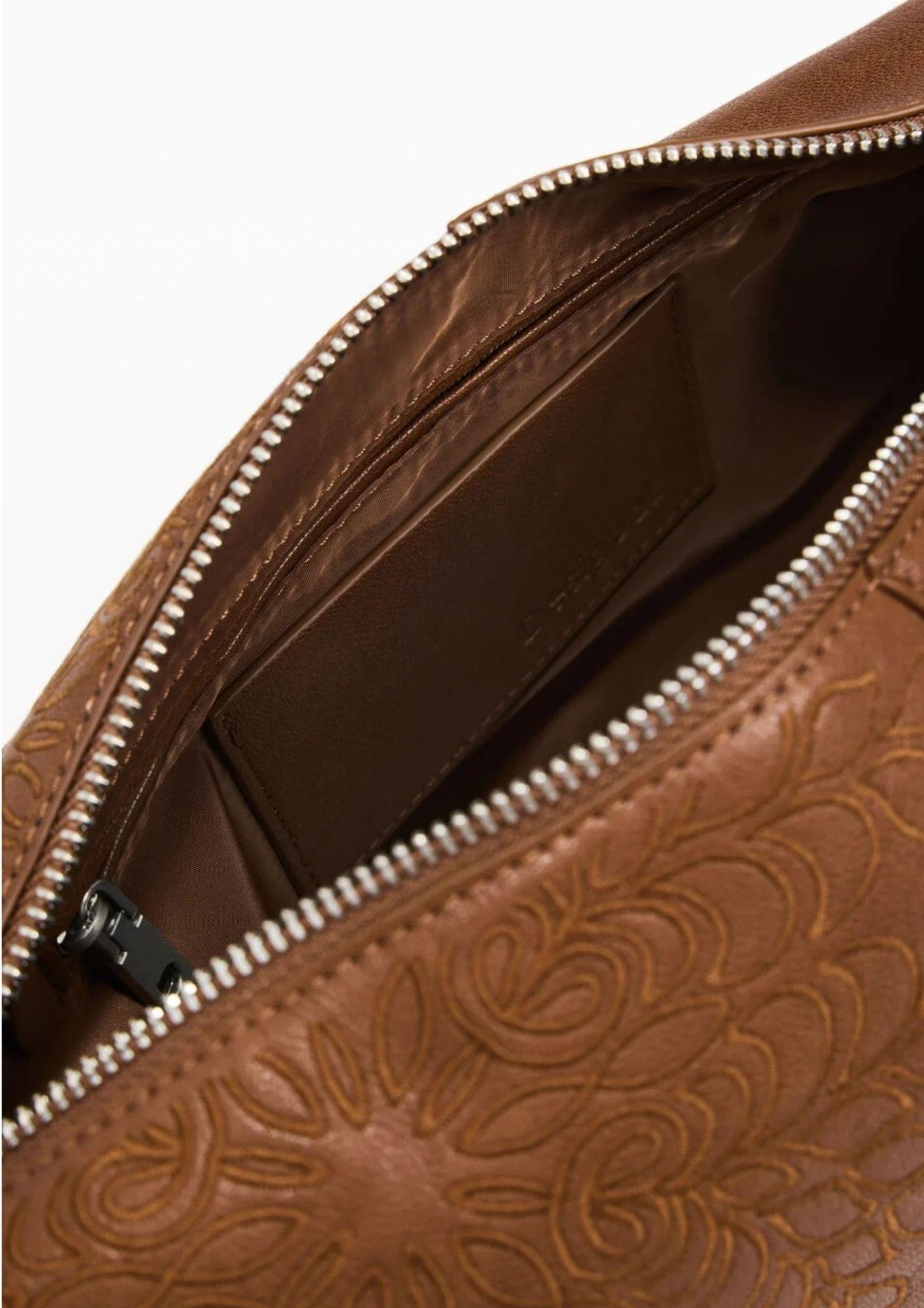 Desigual Borsa Donna Bag Sierra Camel Hunting Ton Marrone 26SAXPB6 6011 DESIGUAL
