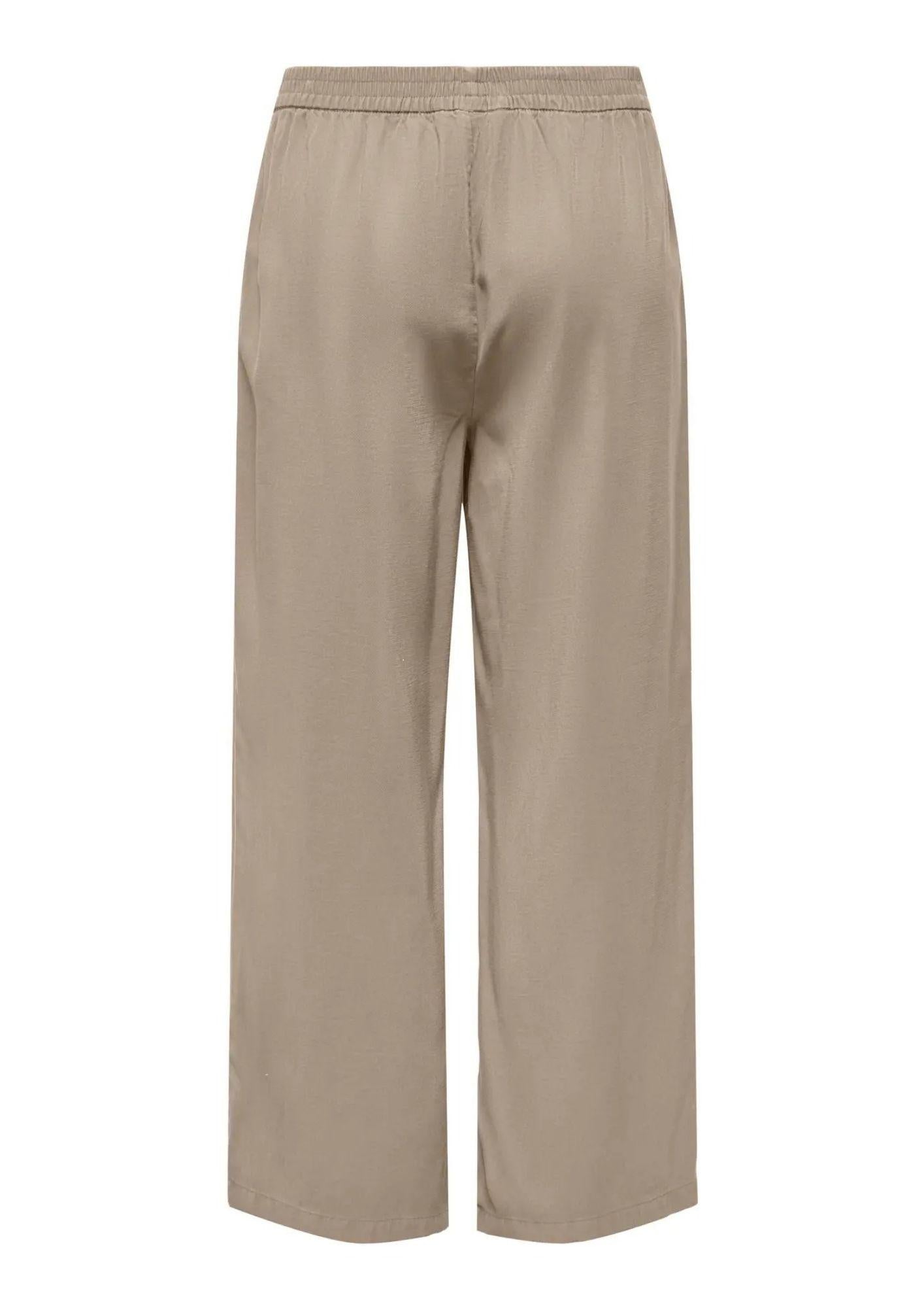 Only Pantalone Donna Aris Grigio Talpa 15364124 Taupe Gray ONLY