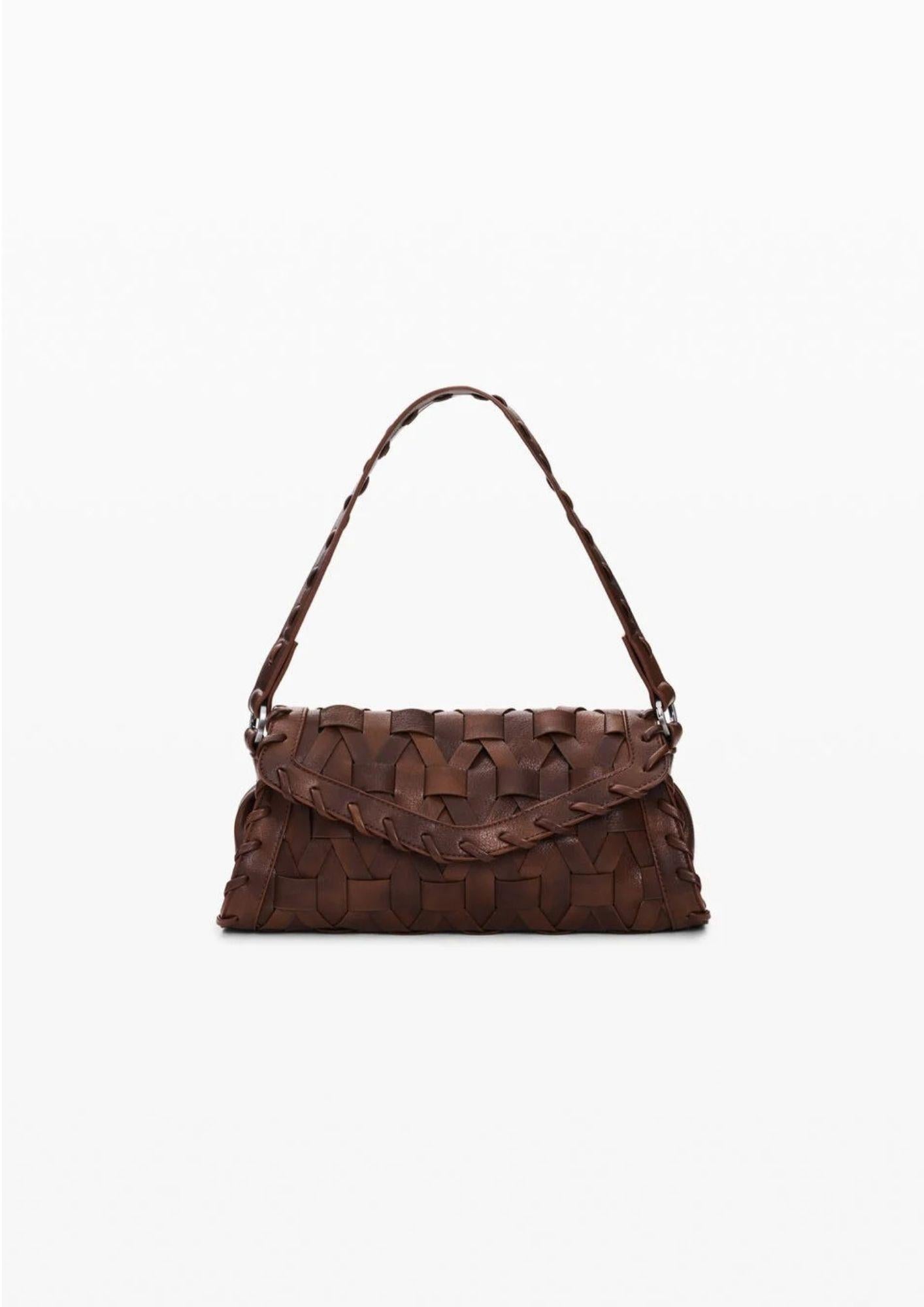 Desigual Borsa Donna Bag Argon Camel Zarauz Marrone 26SAXPA2 6064 DESIGUAL