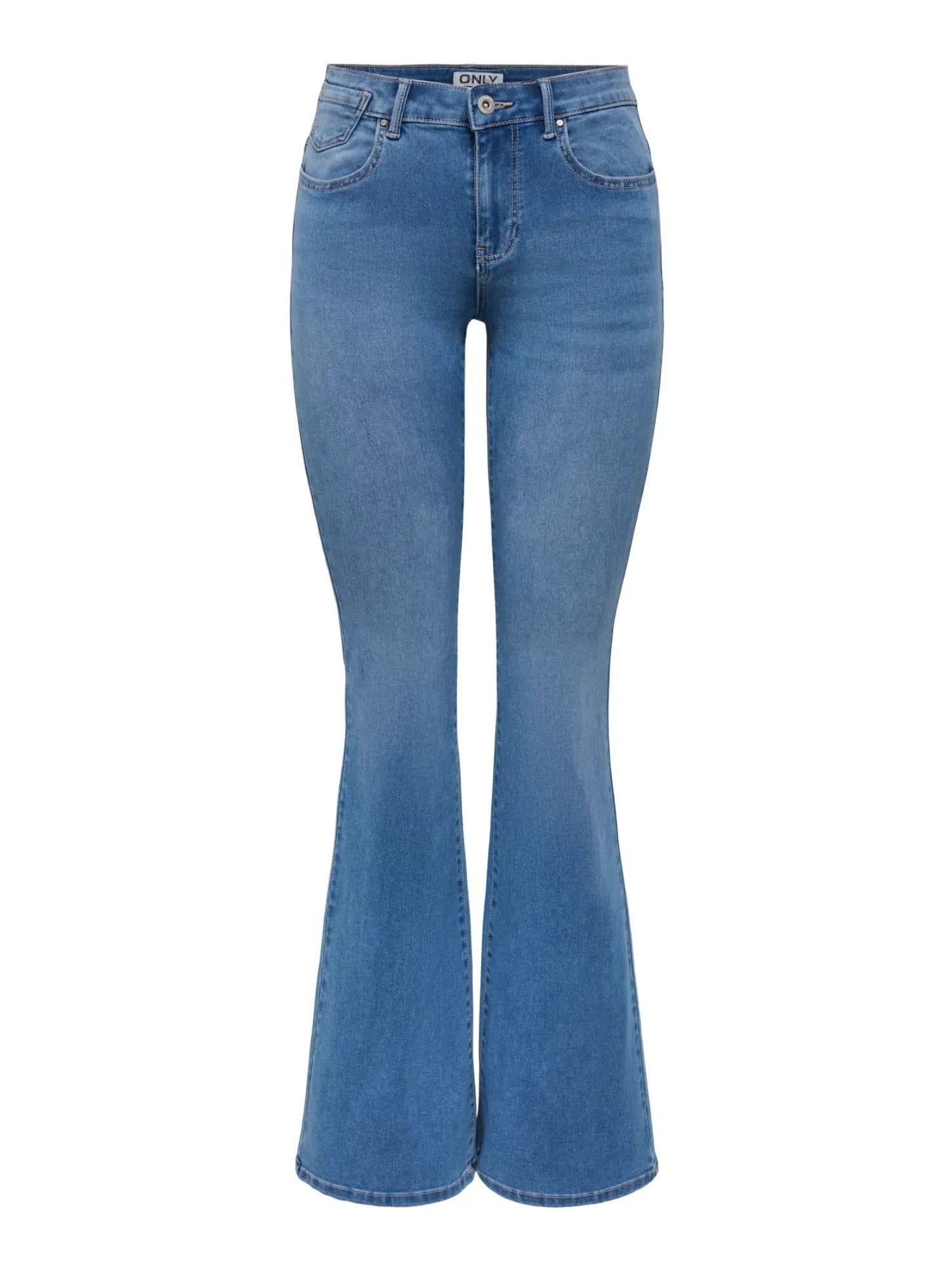 Only Jeans Donna Medium Blue Onlreese 15309845 Medium Blue Denim ONLY