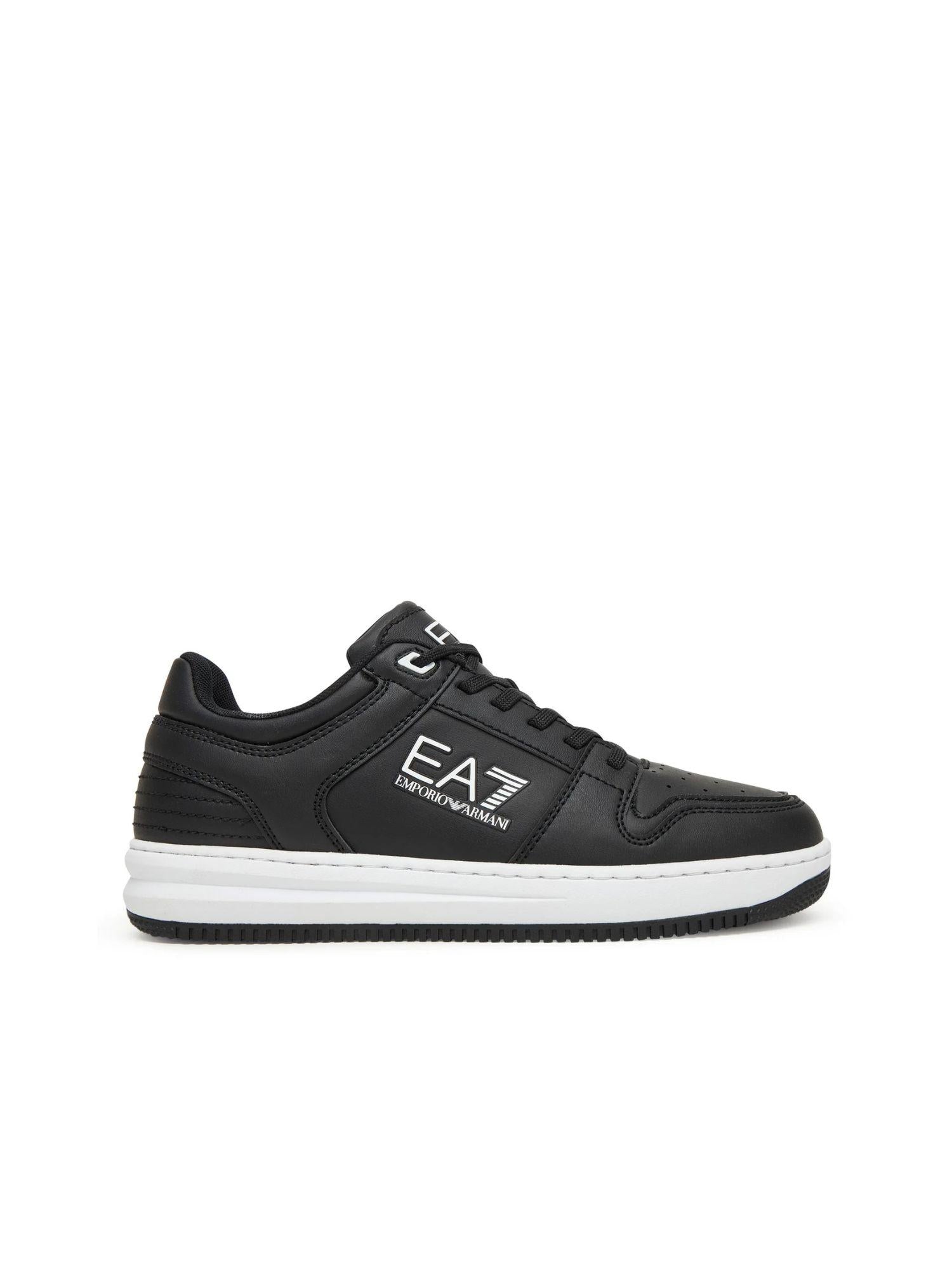 EA7 Emporio Armani Sneakers Uomo Slasher Nero Bianco 7X000345 AF11988 MC113 EA7 EMPORIO ARMANI