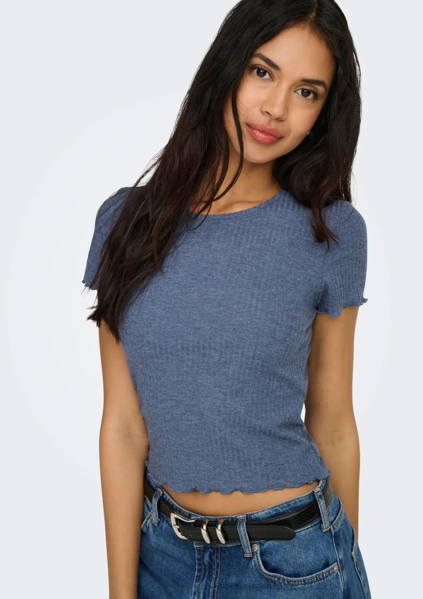 Only Top Donna Emma Indaco Vintage 15201206 Vintage Indigo ONLY