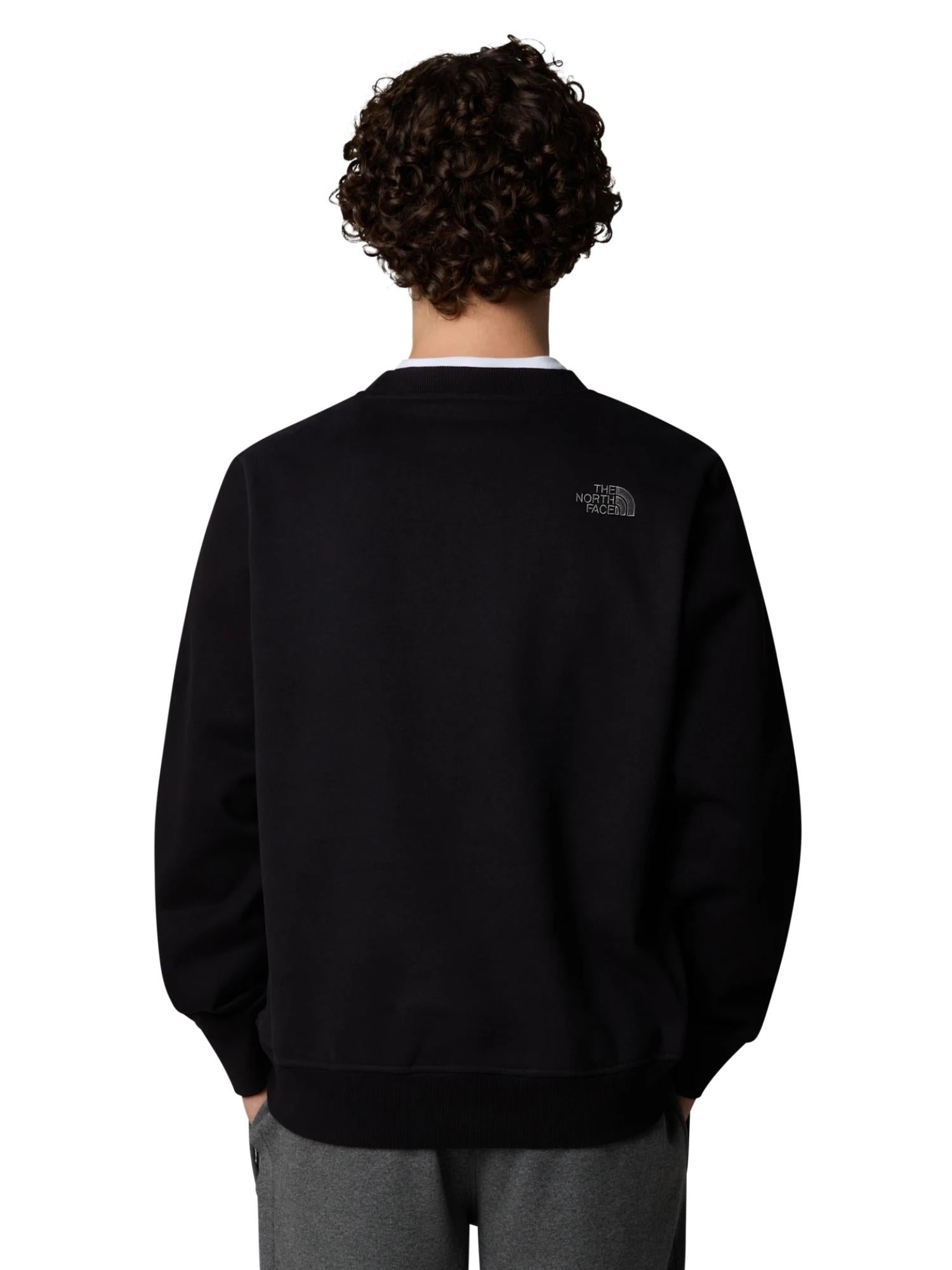 The North Face Felpa Uomo Drew Peak Nero NF0A89EK JK3 THE NORTH FACE